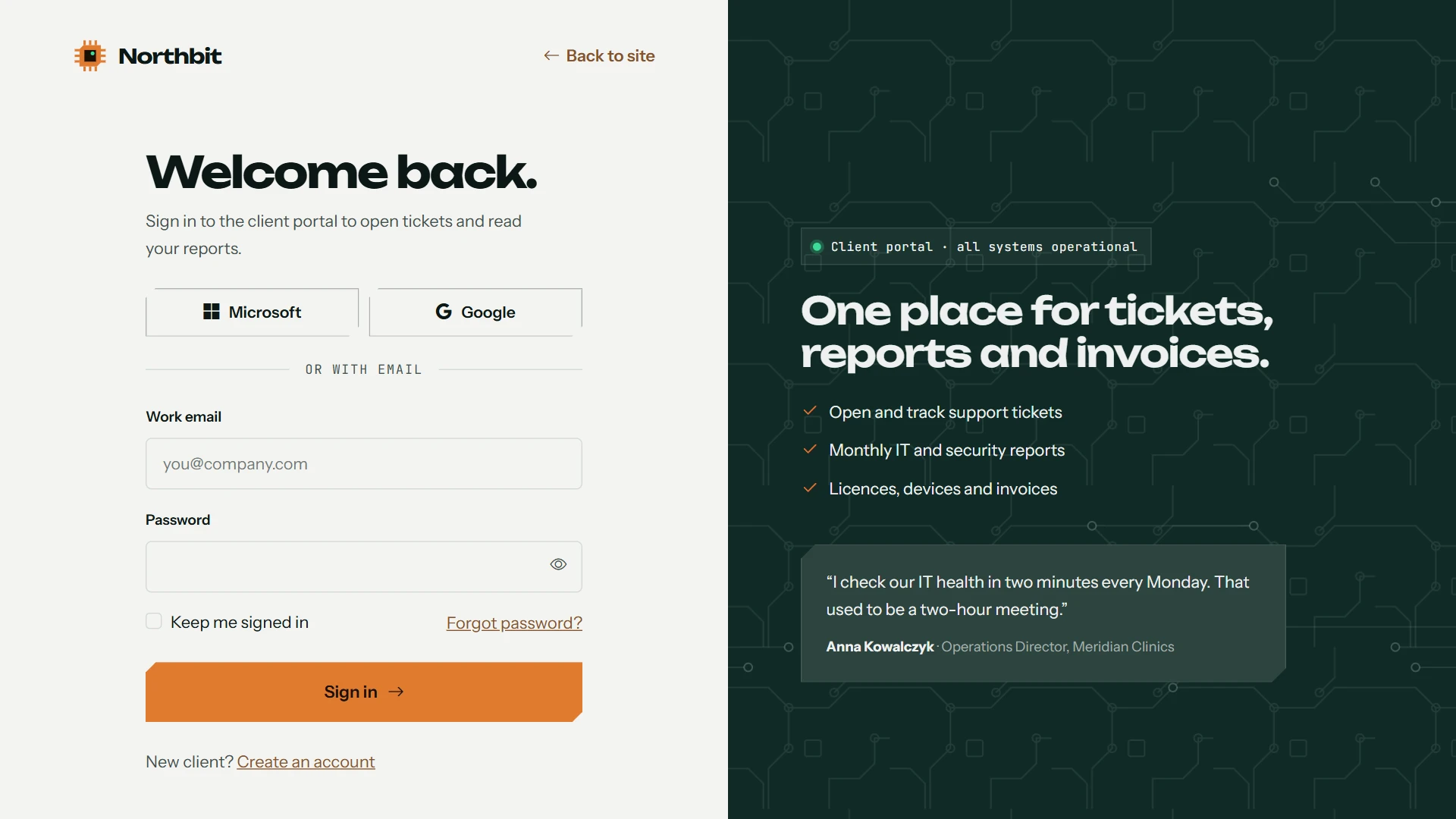 Northbit - IT Services & Solutions HTML Template