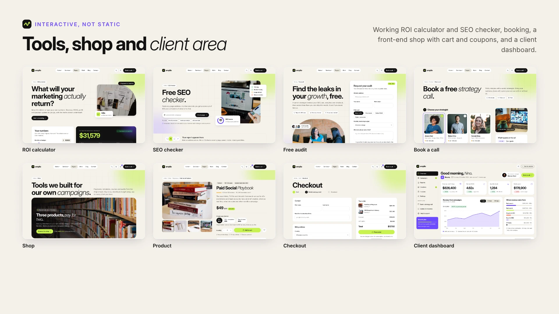 Amplio - Digital Marketing Agency HTML Template