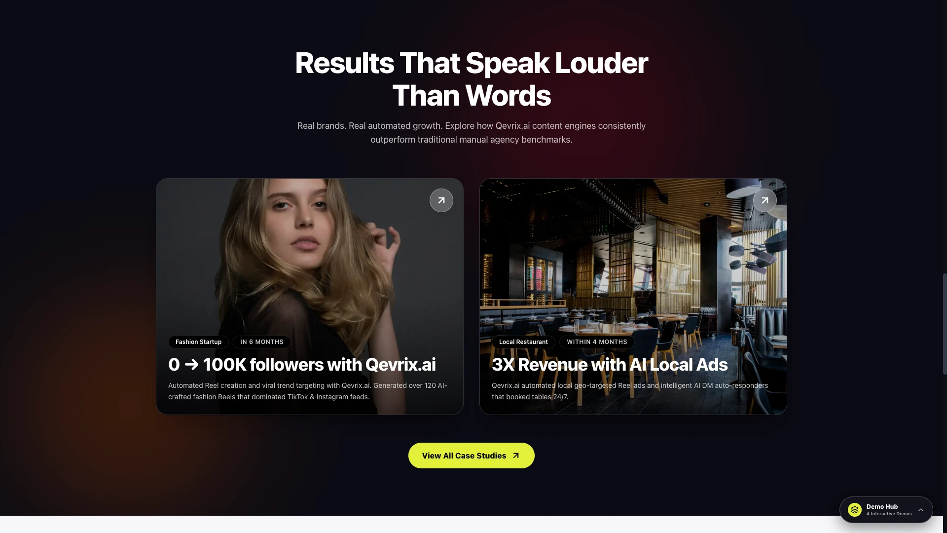 Qevrix - Next.js AI SaaS, Enterprise & Portfolio Landing Page Collection