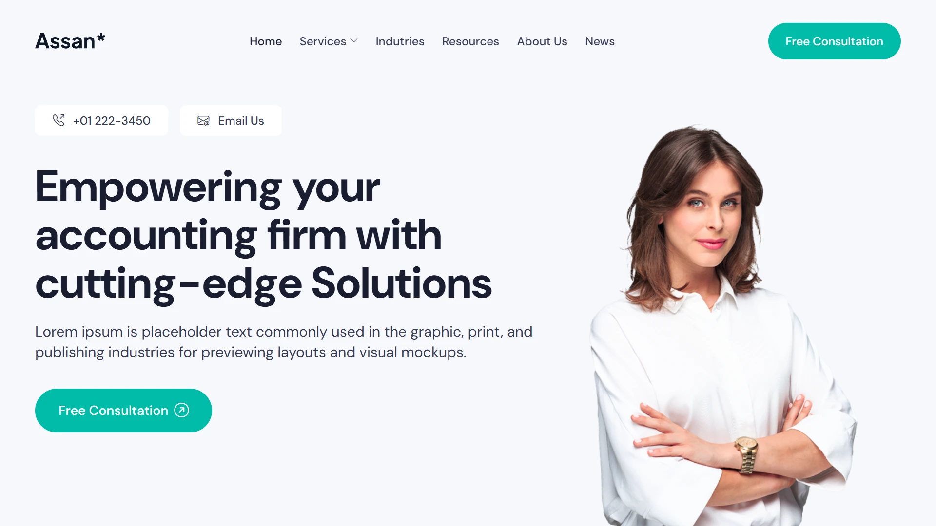 Assan - Multipurpose Template + Admin Template + UI Kit