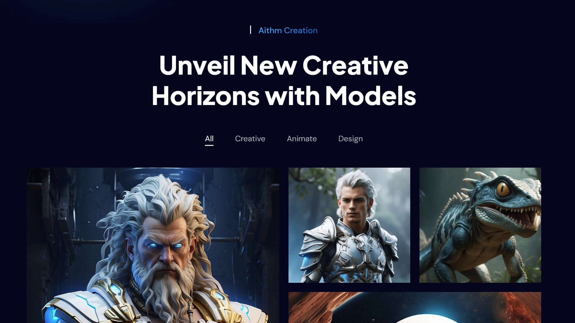 Aithm - AI Agency & Futuristic Startup HTML Template