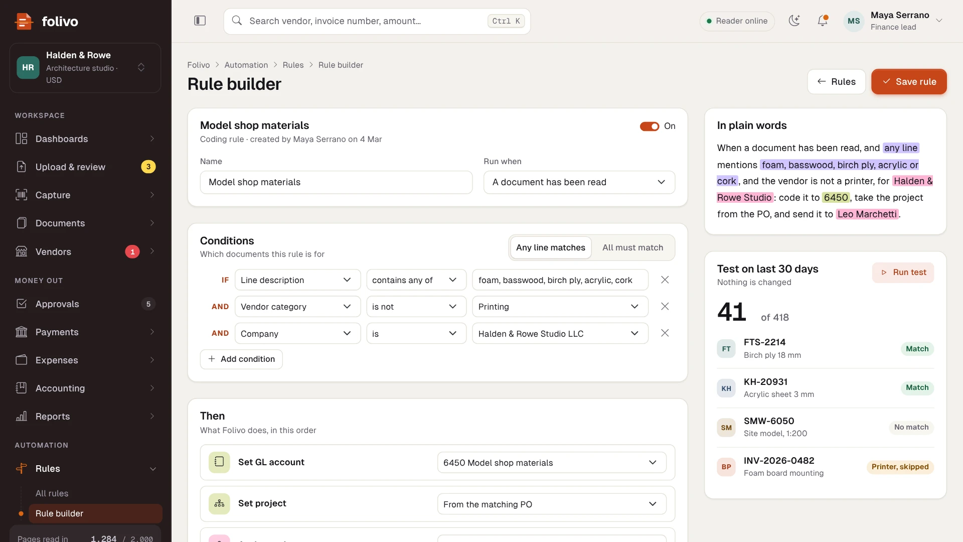 Folivo - AI Invoice & Receipt OCR Admin Dashboard Template HTML, React, Vue (Screenshot 19 of 20)