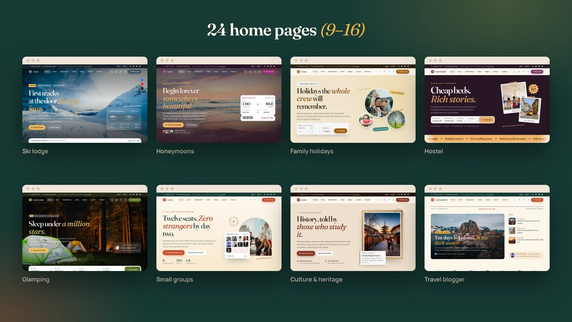 Voyara - Travel Agency & Boutique Hotel HTML Template