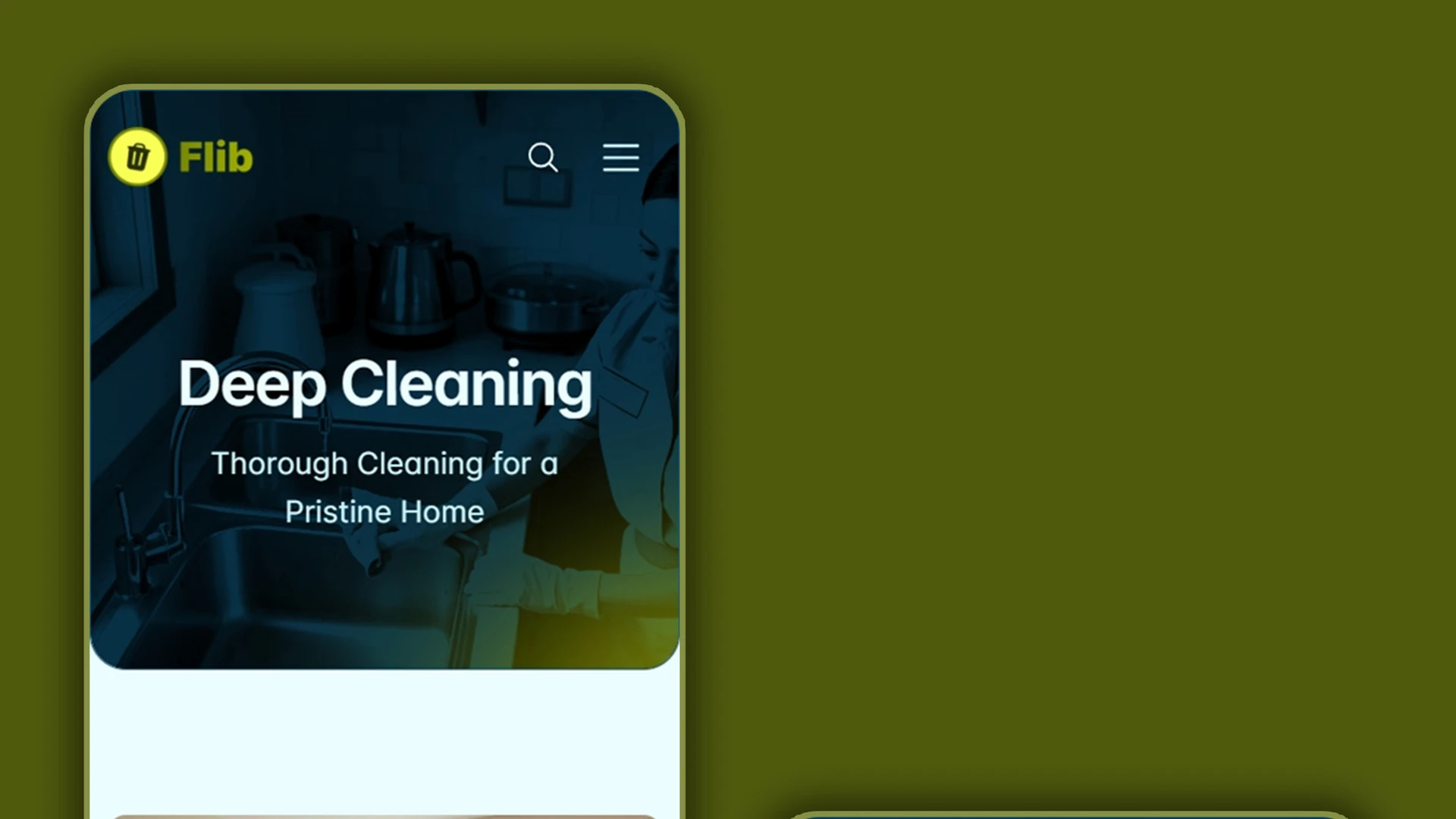 Flib - HTML Website Template For Premium Home Cleaning Services