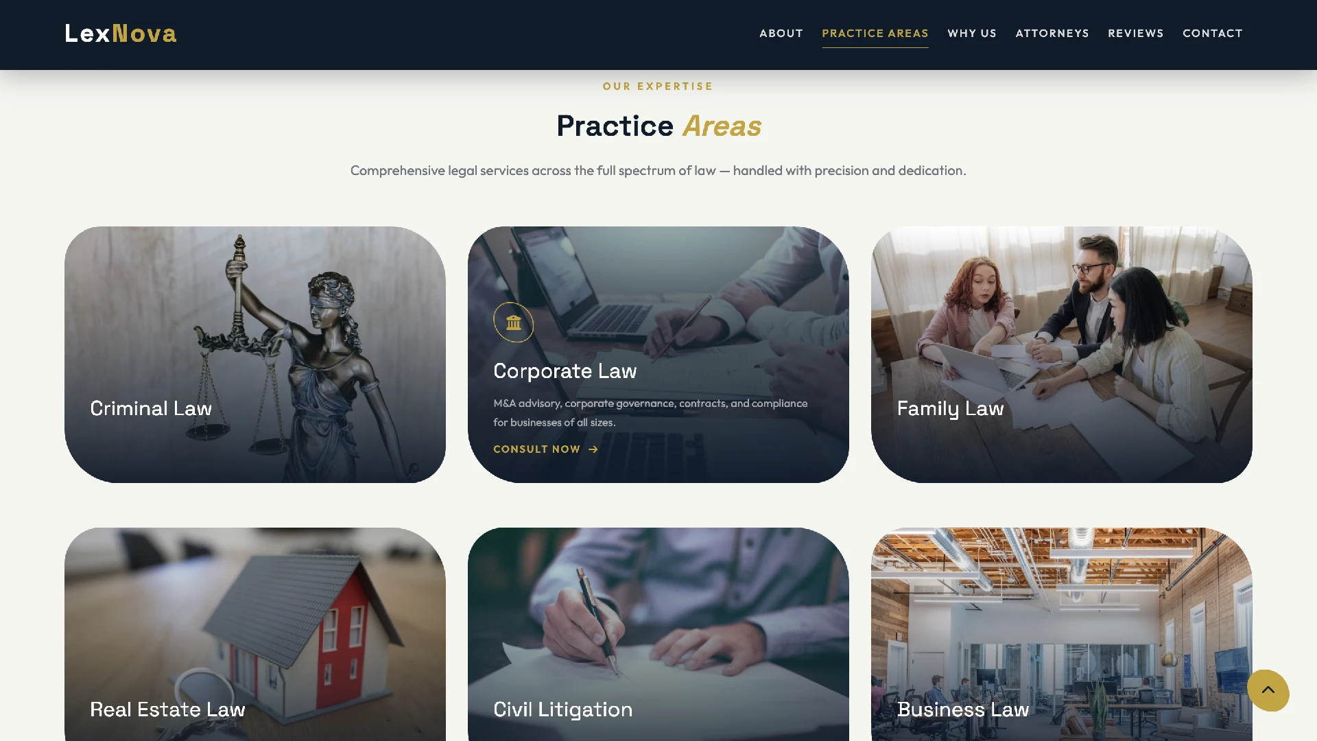 LexNova - Premium Law Firm Attorney HTML Template
