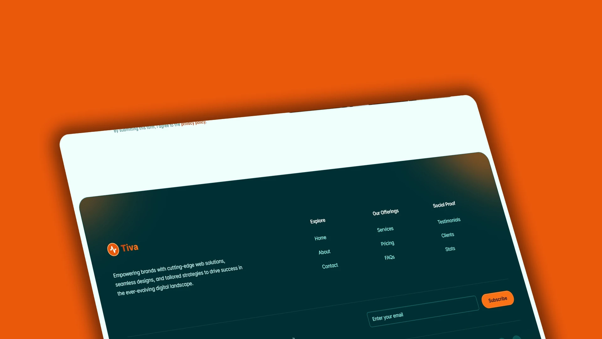 Tiva - Premium Web Design Agency HTML Landing Page Template