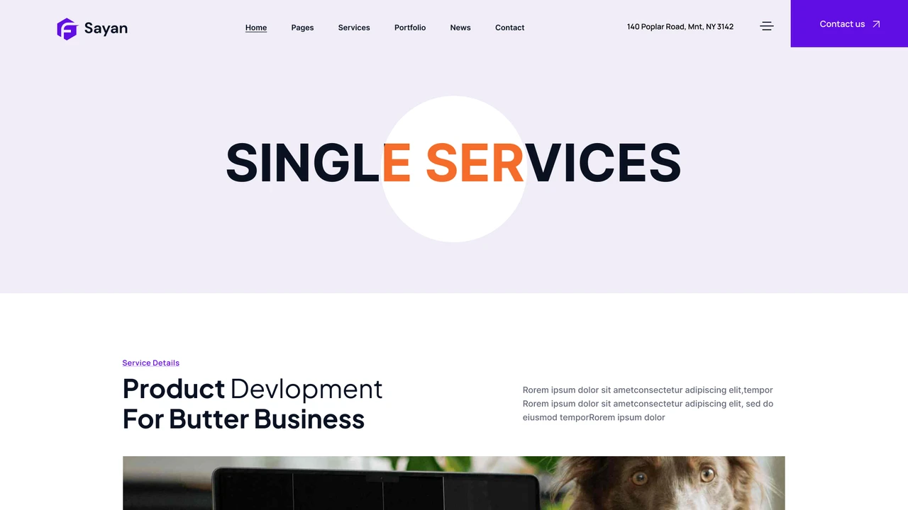 Sayan - Multipurpose Business Figma Template