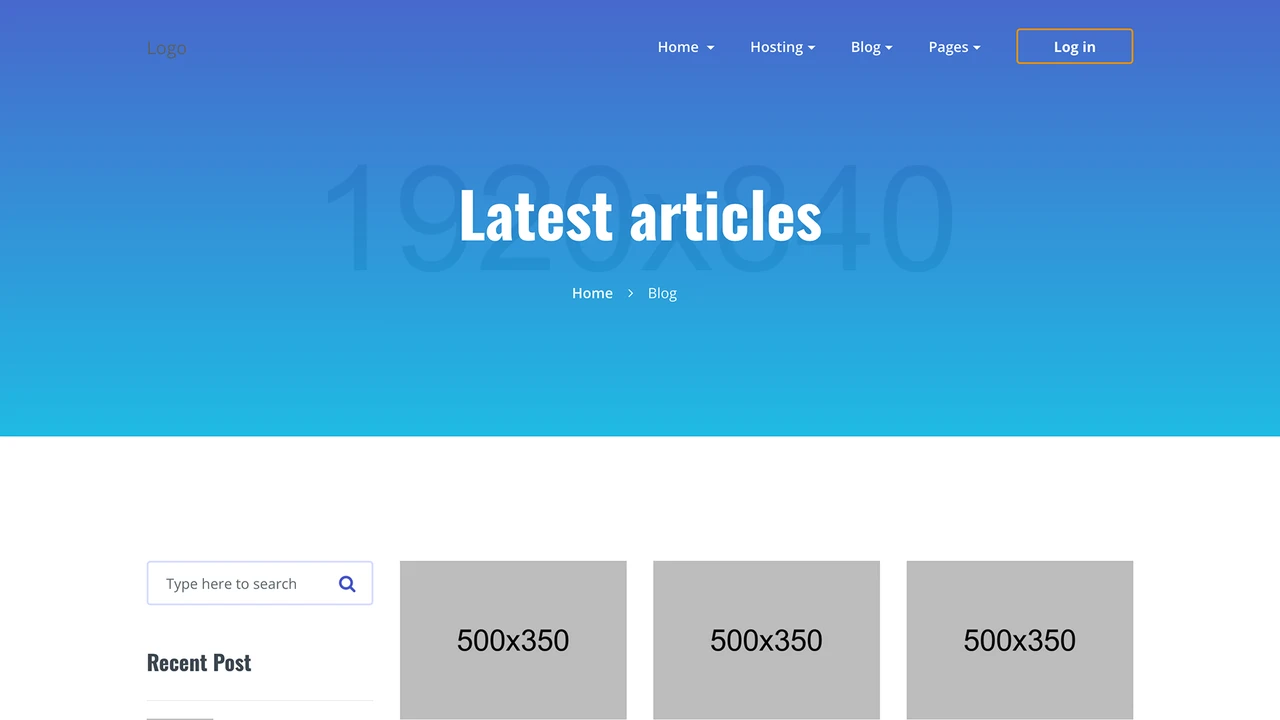 GridHost - Hosting Business Template