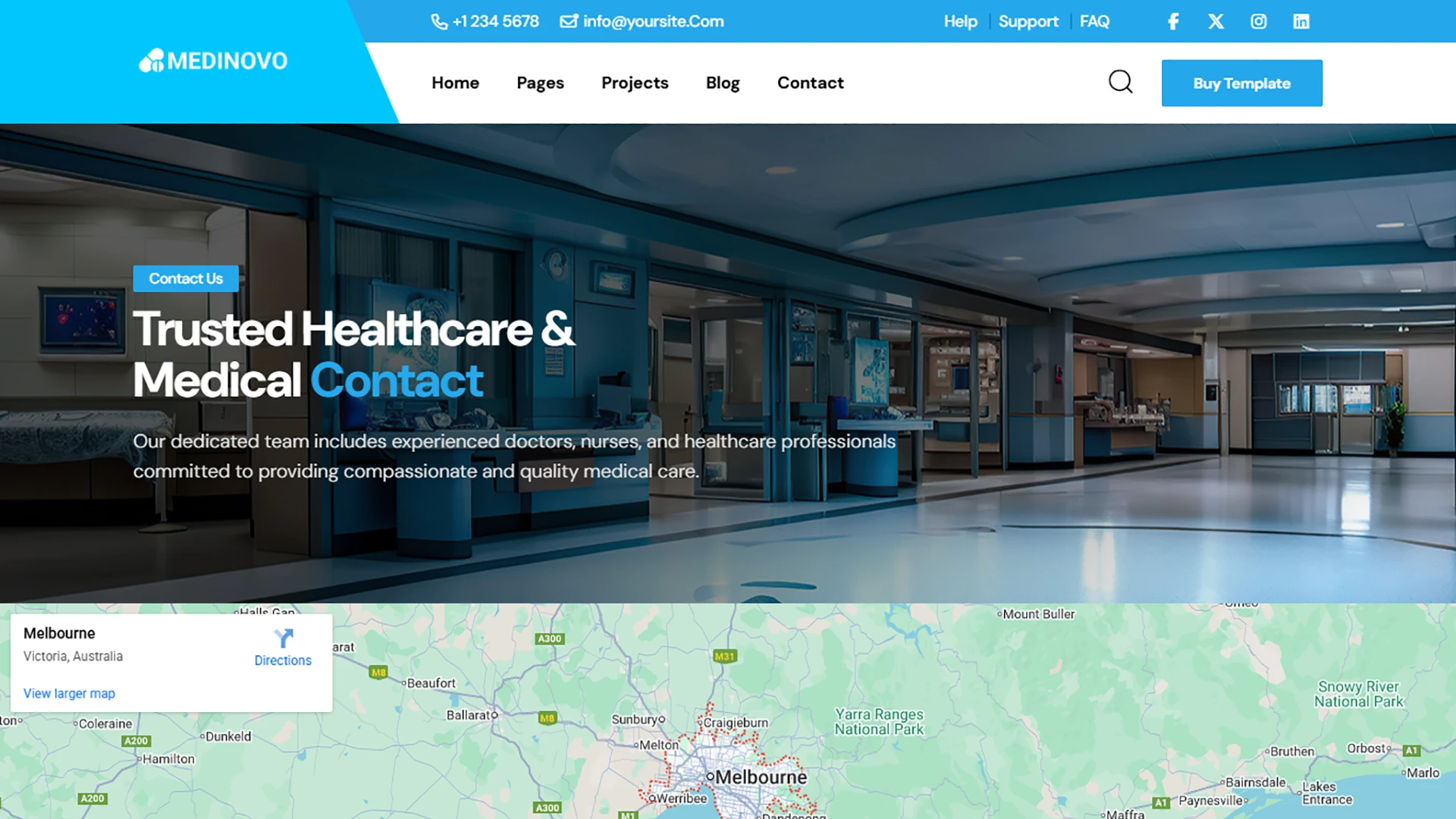 Medinovo - Medical & Healthcare HTML Template