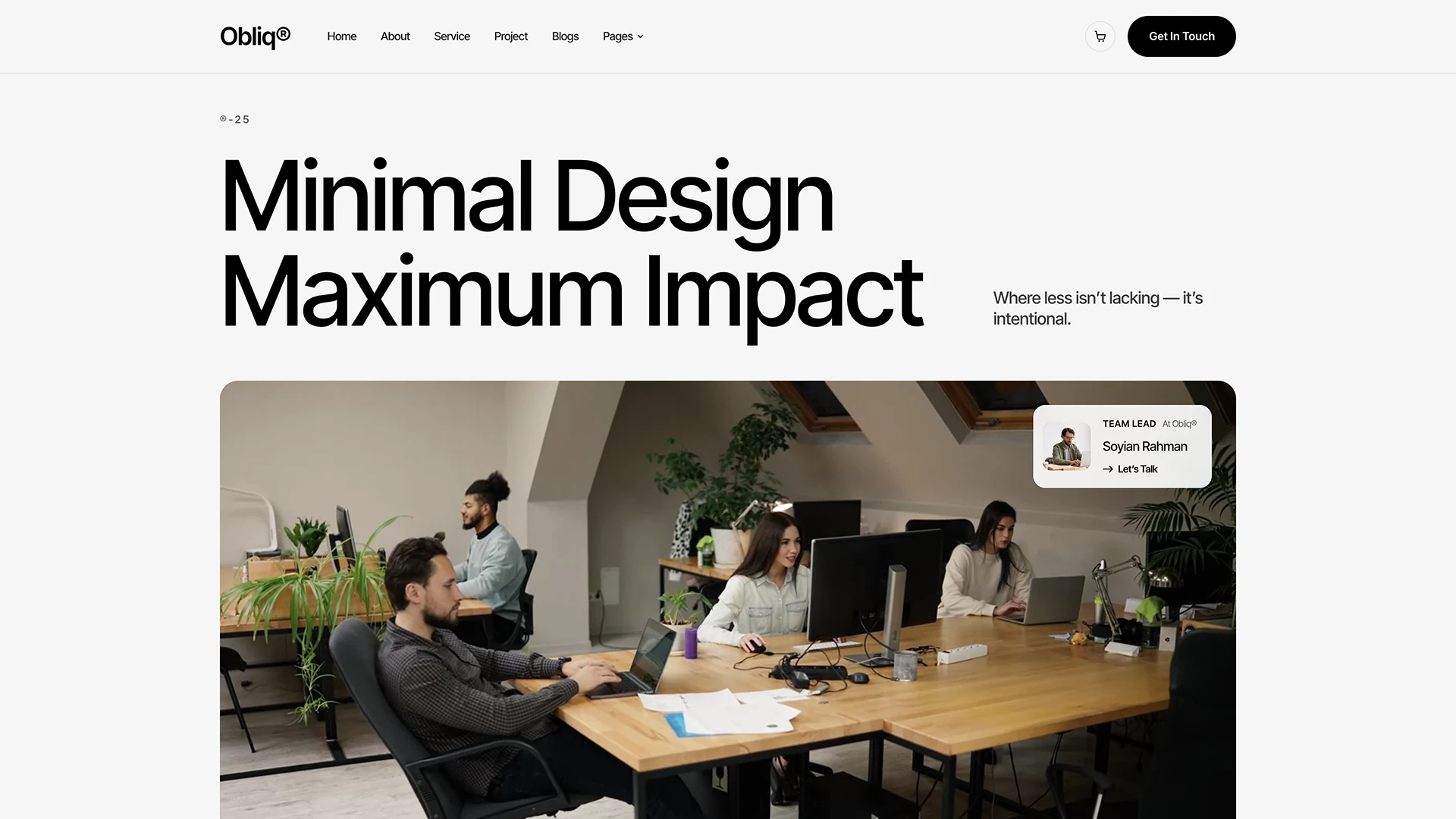 Obliq - Digital Agency & Portfolio Next.js Template