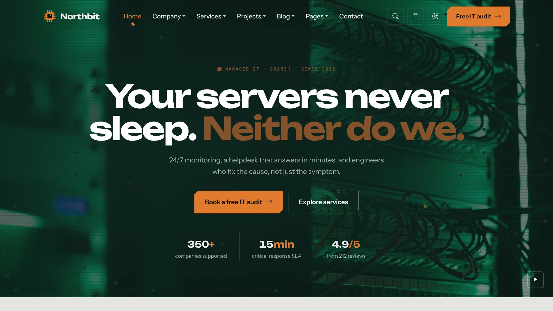 Northbit - IT Services & Solutions WordPress Theme