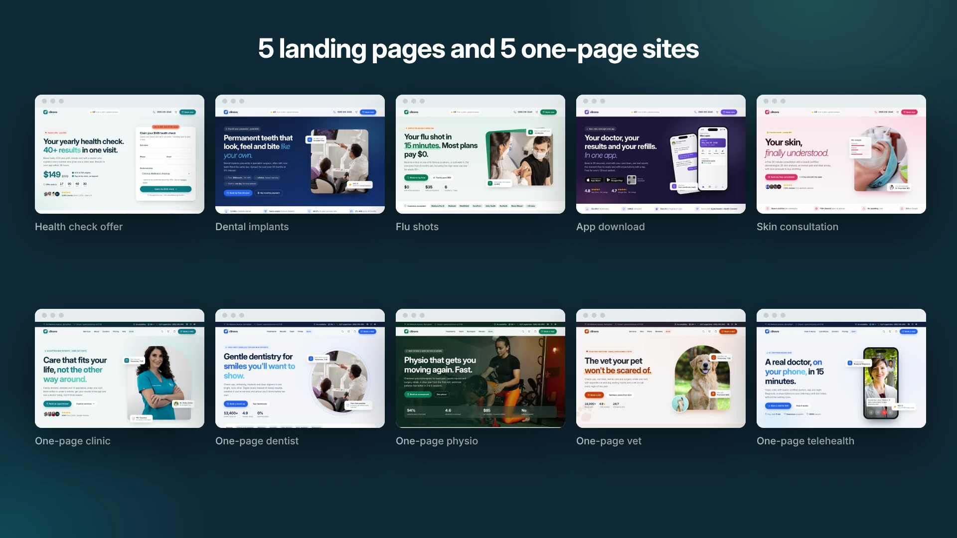 Clinova - Medical Clinic & Healthcare HTML Template