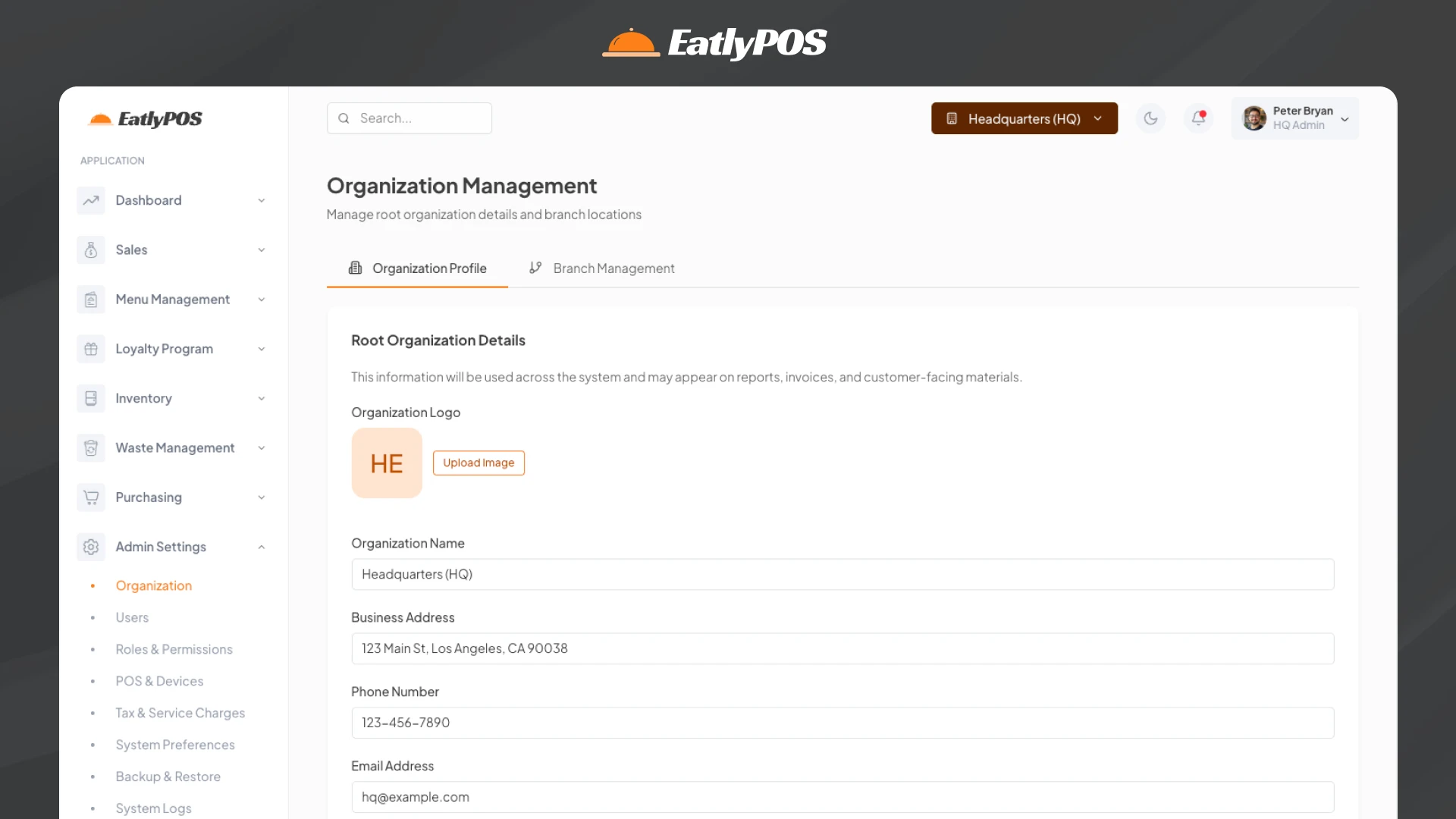 EatlyPOS - Next.js Restaurant Management System Template & POS