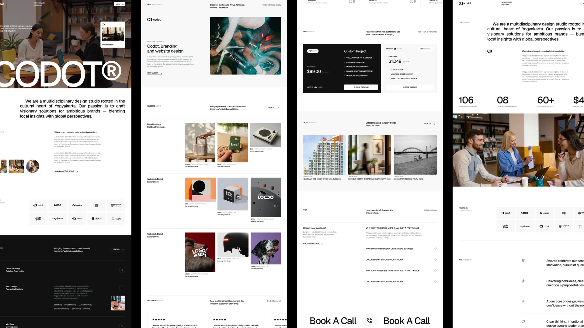 Codot - Digital Agency Website Framer & Figma Template