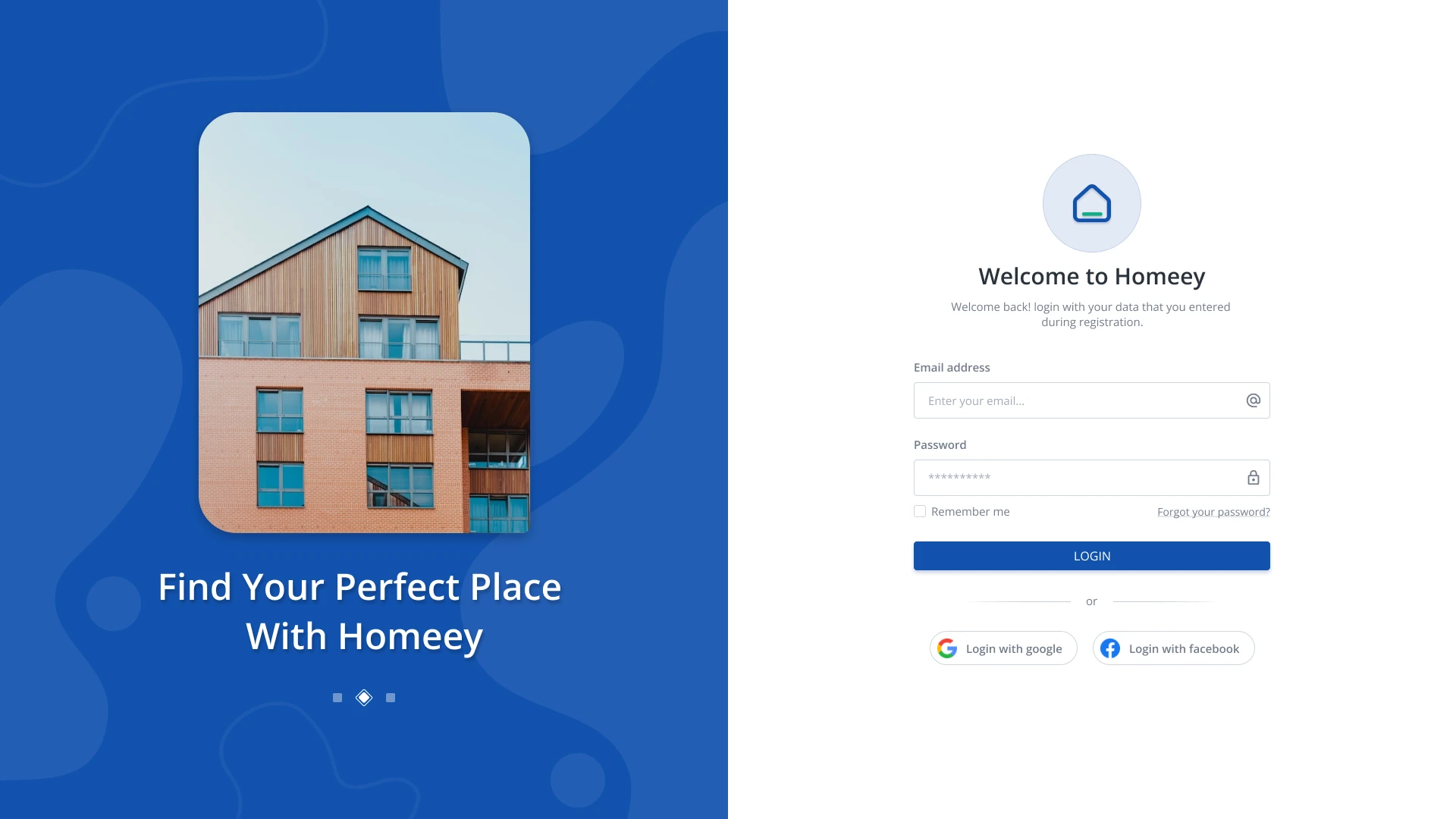 Homeey - Modern Real Estate Figma Template