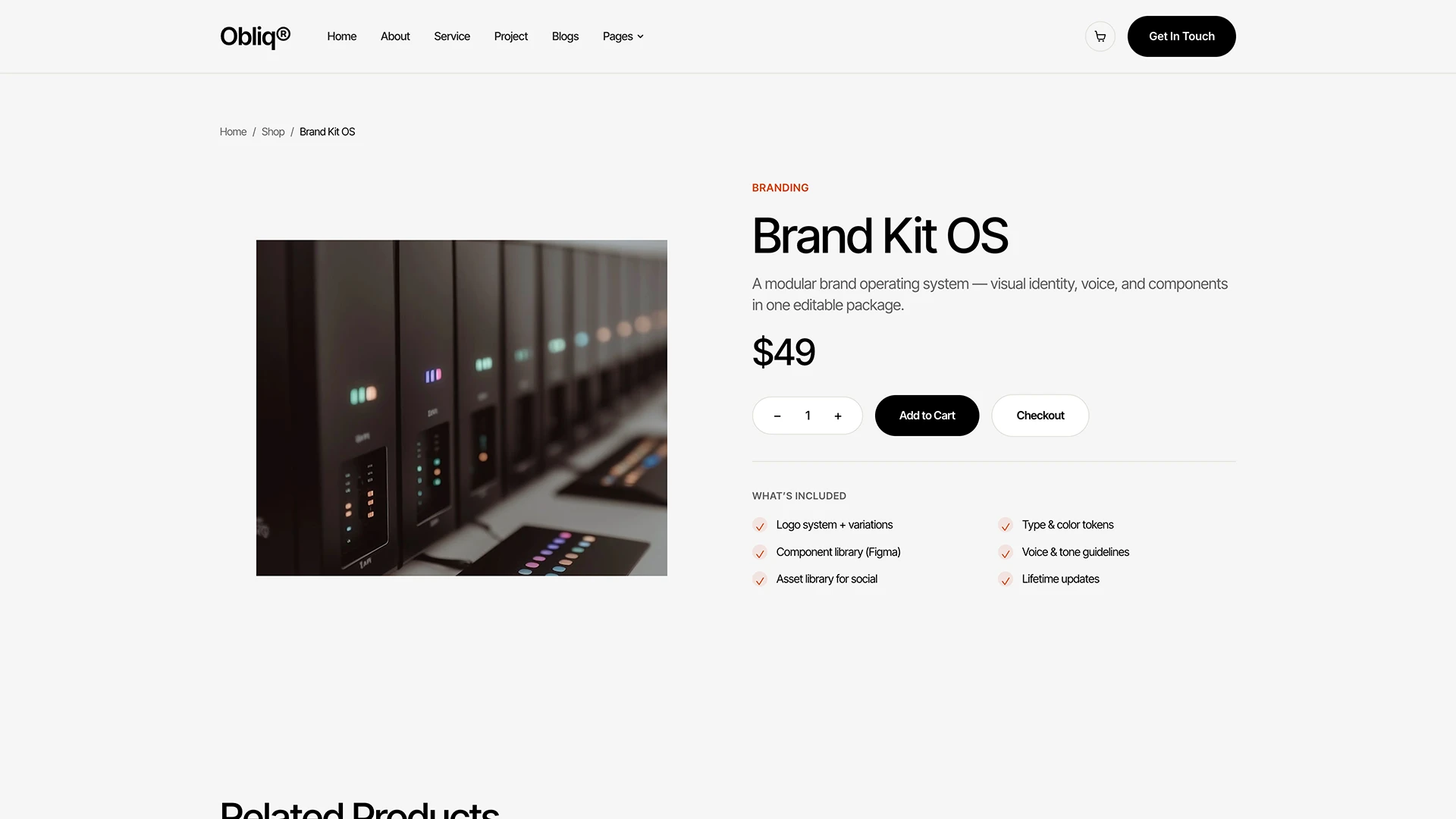 Obliq - Digital Agency & Portfolio Next.js Template