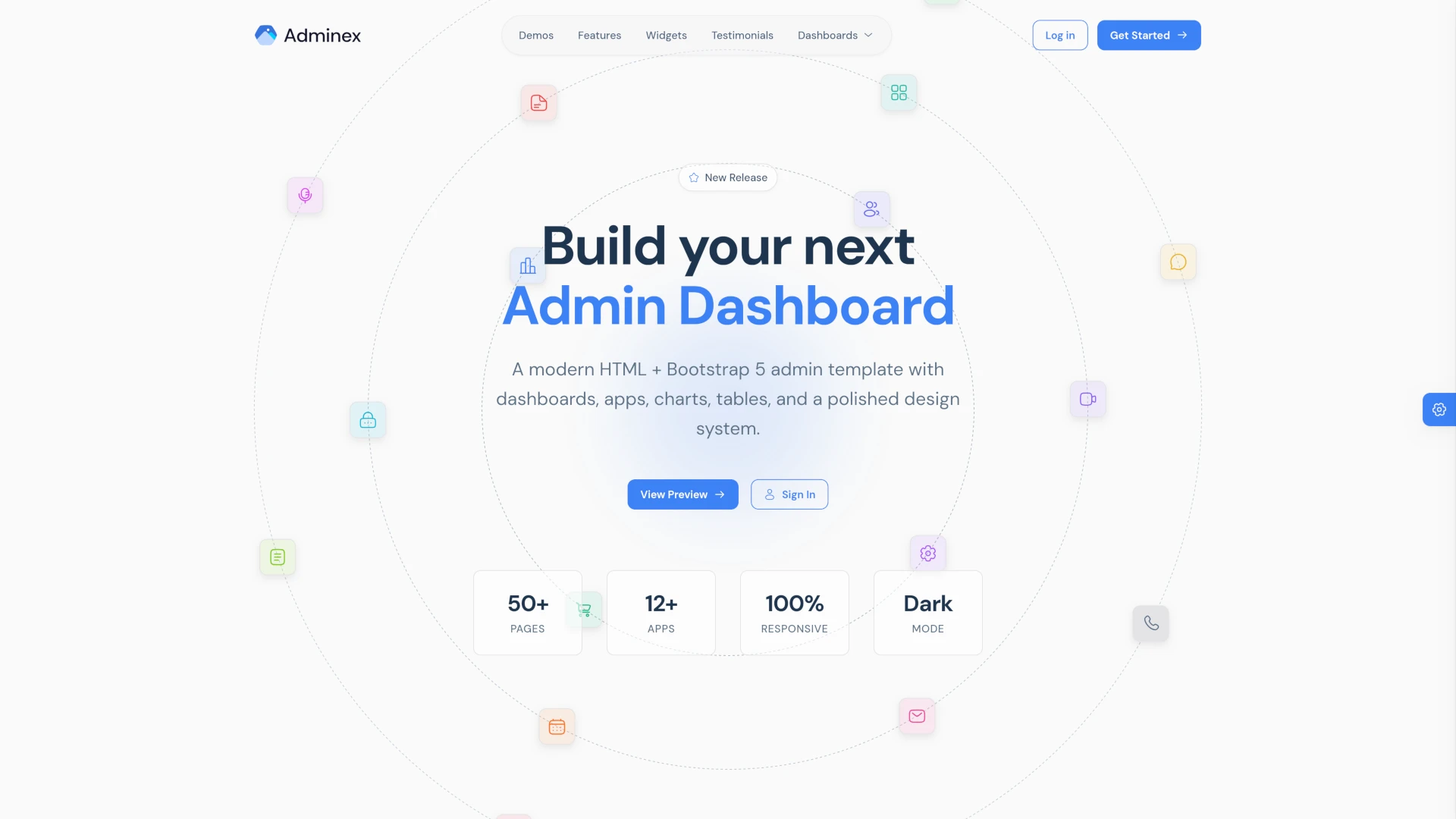 Adminex - Bootstrap 5 HTML Admin Dashboard Template