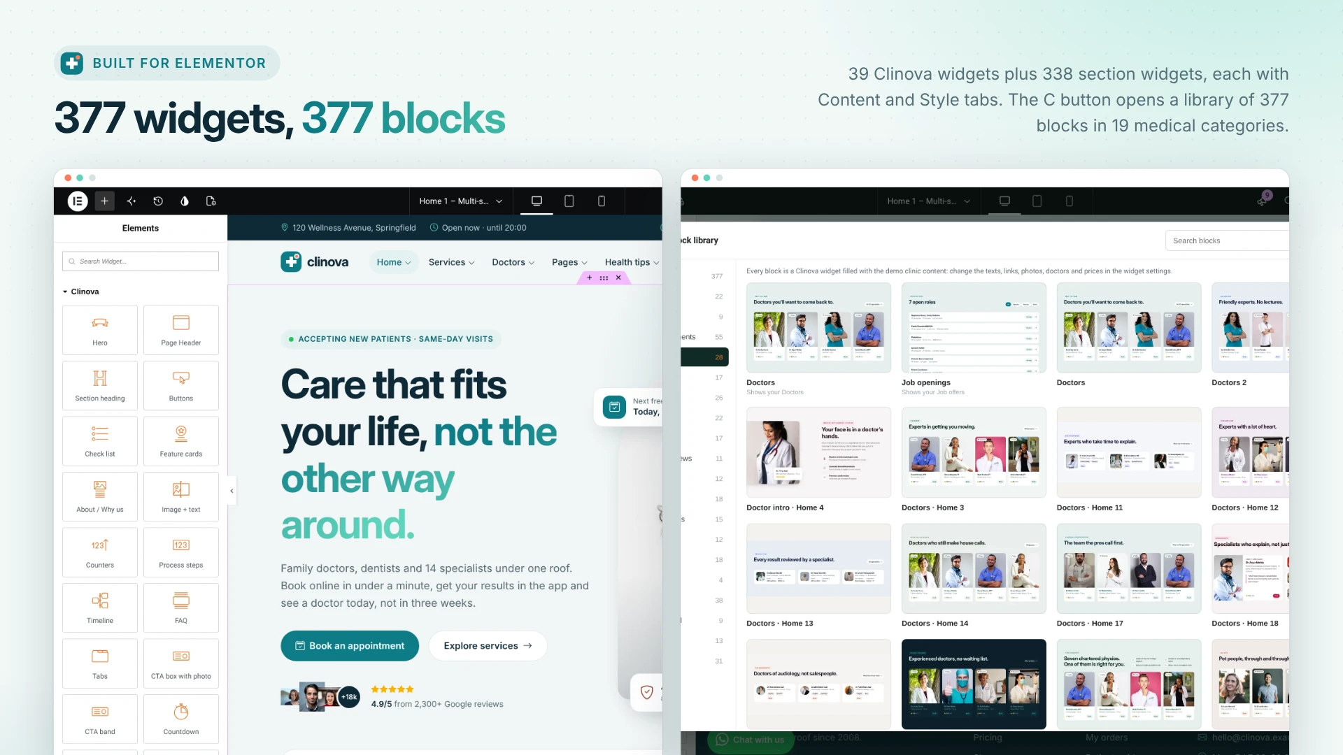 Clinova - Medical Clinic & Healthcare WordPress Theme