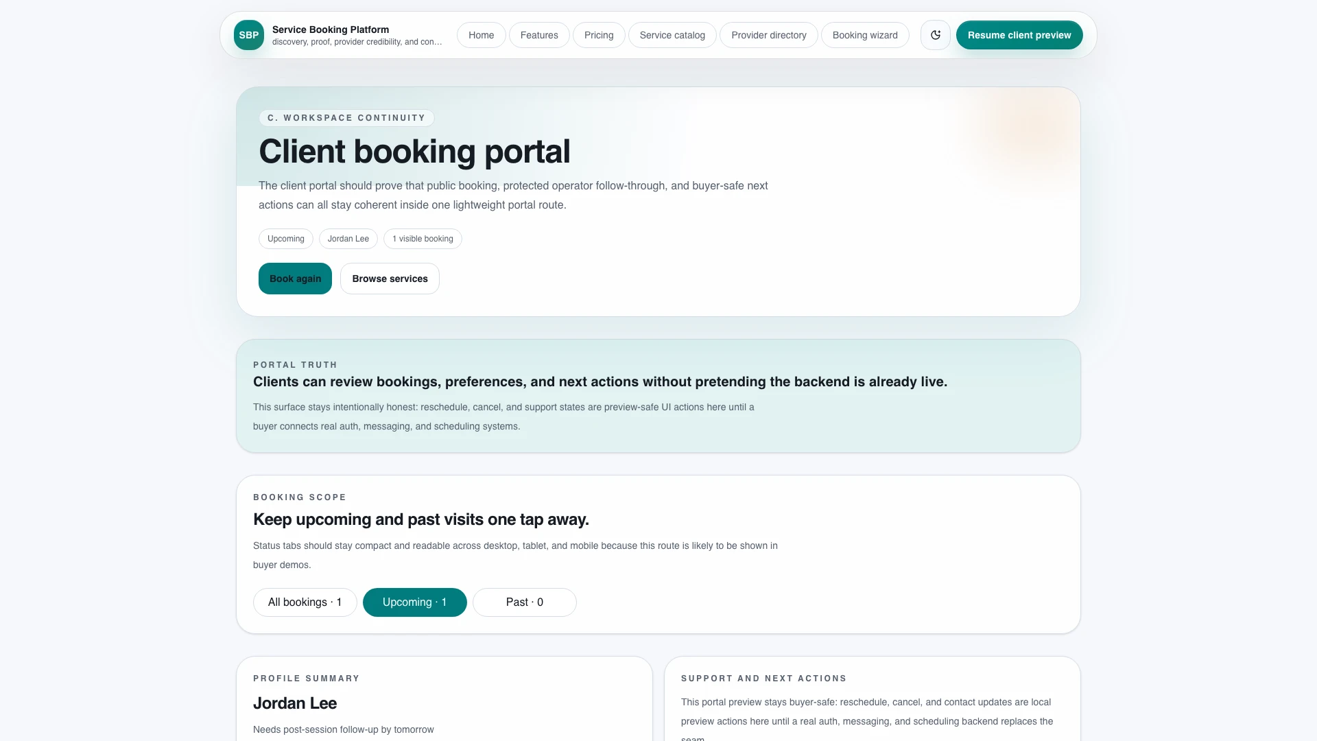 ServiceFlow - Service Booking Platform, CRM & Admin Template