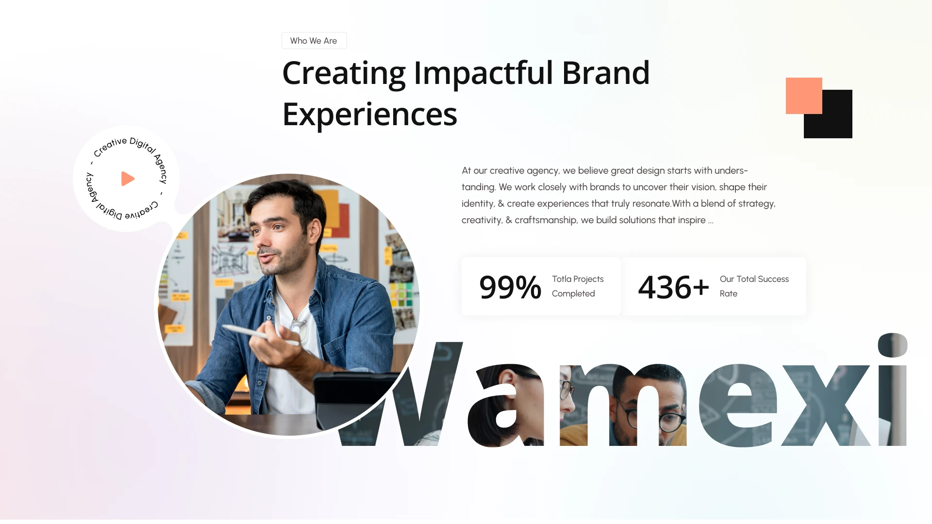 Wamexi - Creative Digital Agency HTML Template