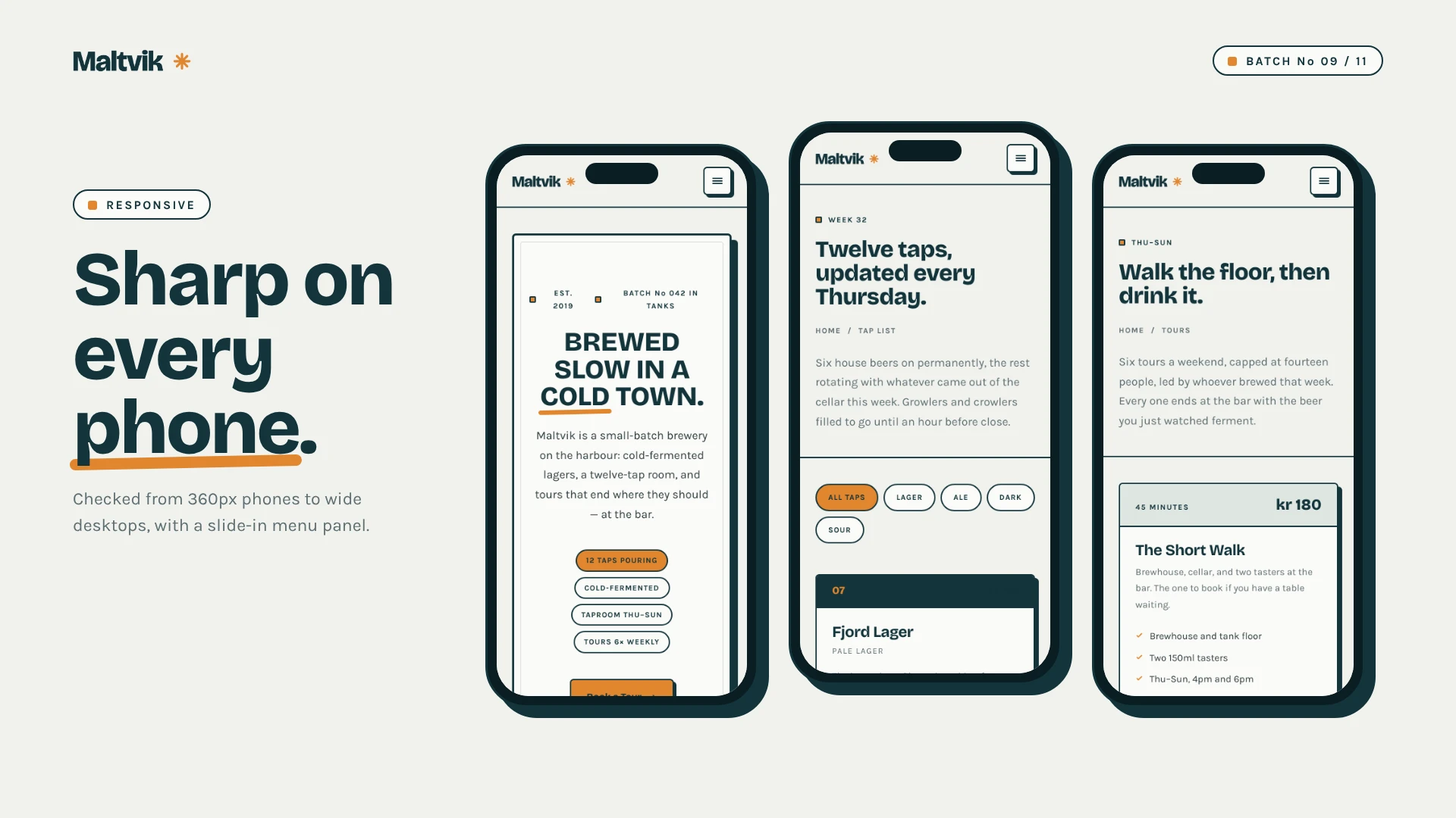 Maltvik - Craft Beer & Brewery HTML Template (Screenshot 8 of 10)