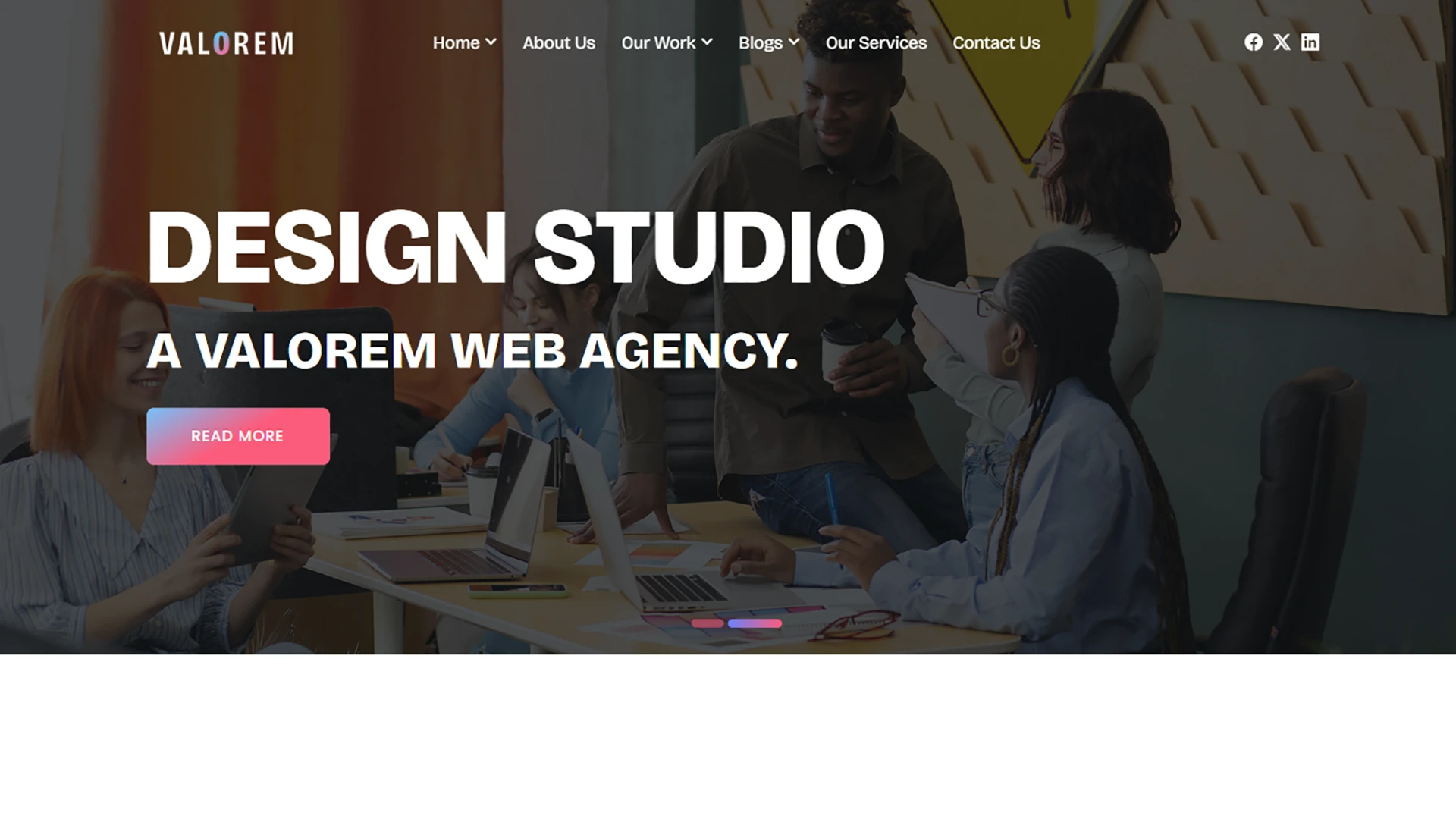 Valorem - Multipurpose Creative HTML Template