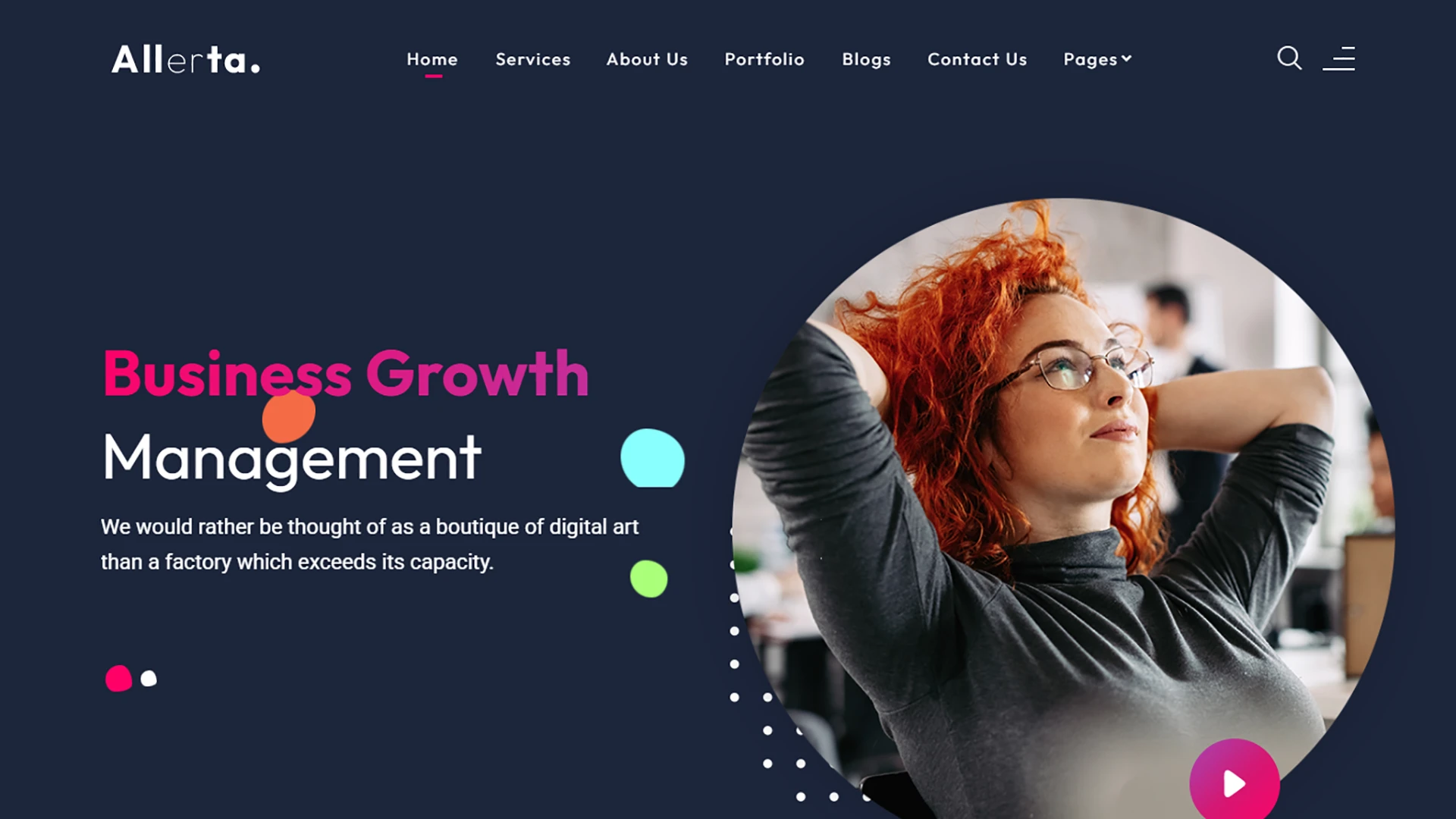 Allerta - Creative Solutions and Business HTML Template