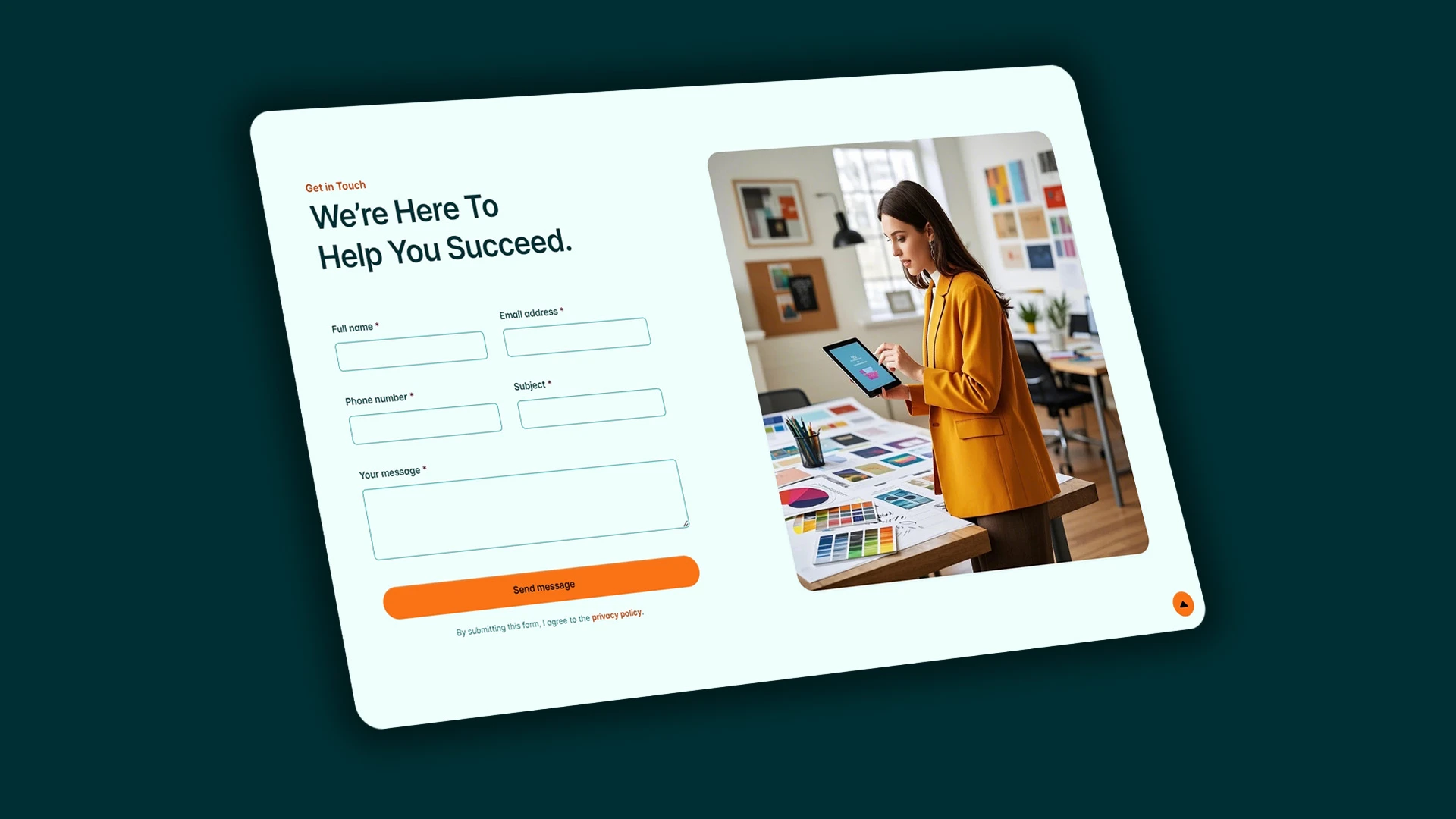 Tiva - Premium Web Design Agency HTML Landing Page Template