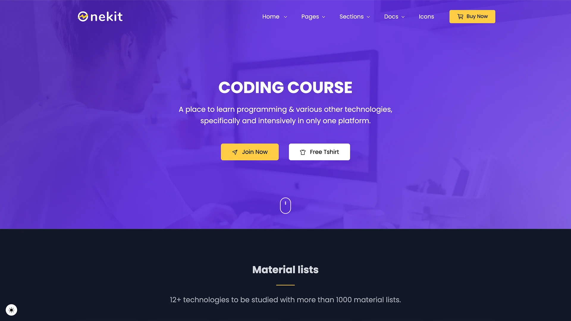 Onekit - Bootstrap 5 Landing Page