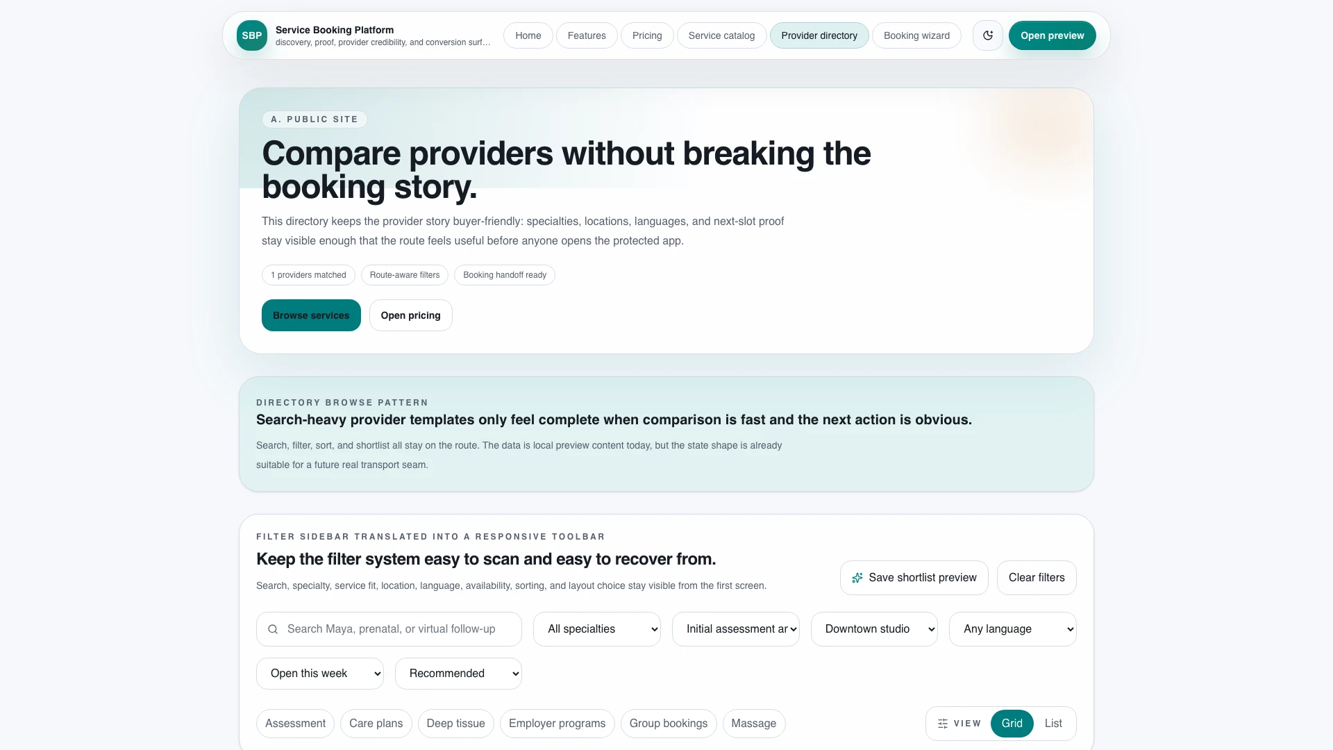 ServiceFlow - Service Booking Platform, CRM & Admin Template