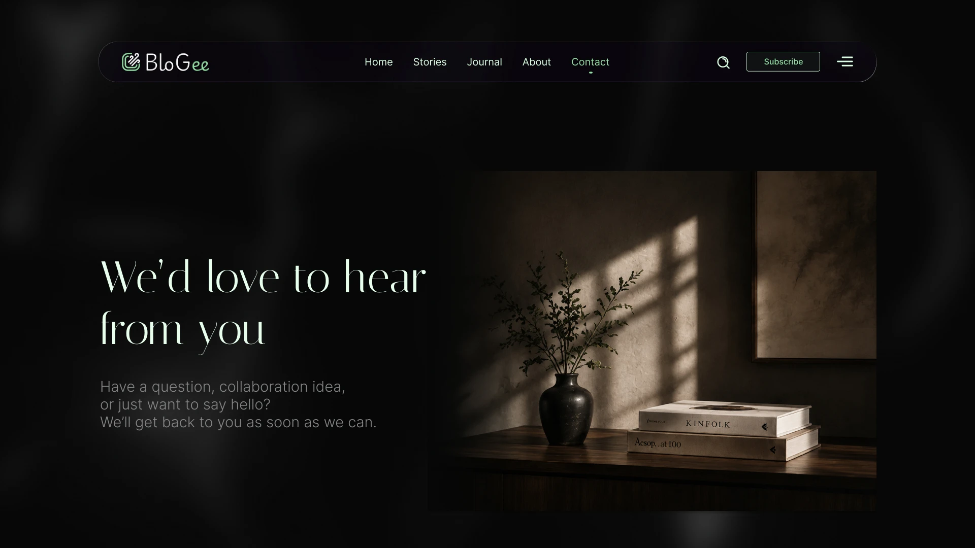 BloGee - Blog and Magazine Figma Premium UI Template