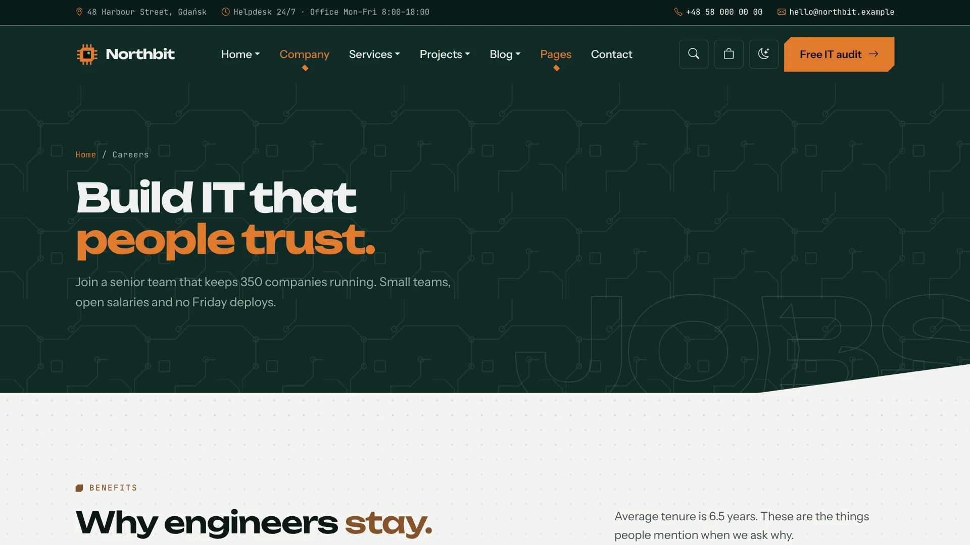 Northbit - IT Services & Solutions WordPress Theme