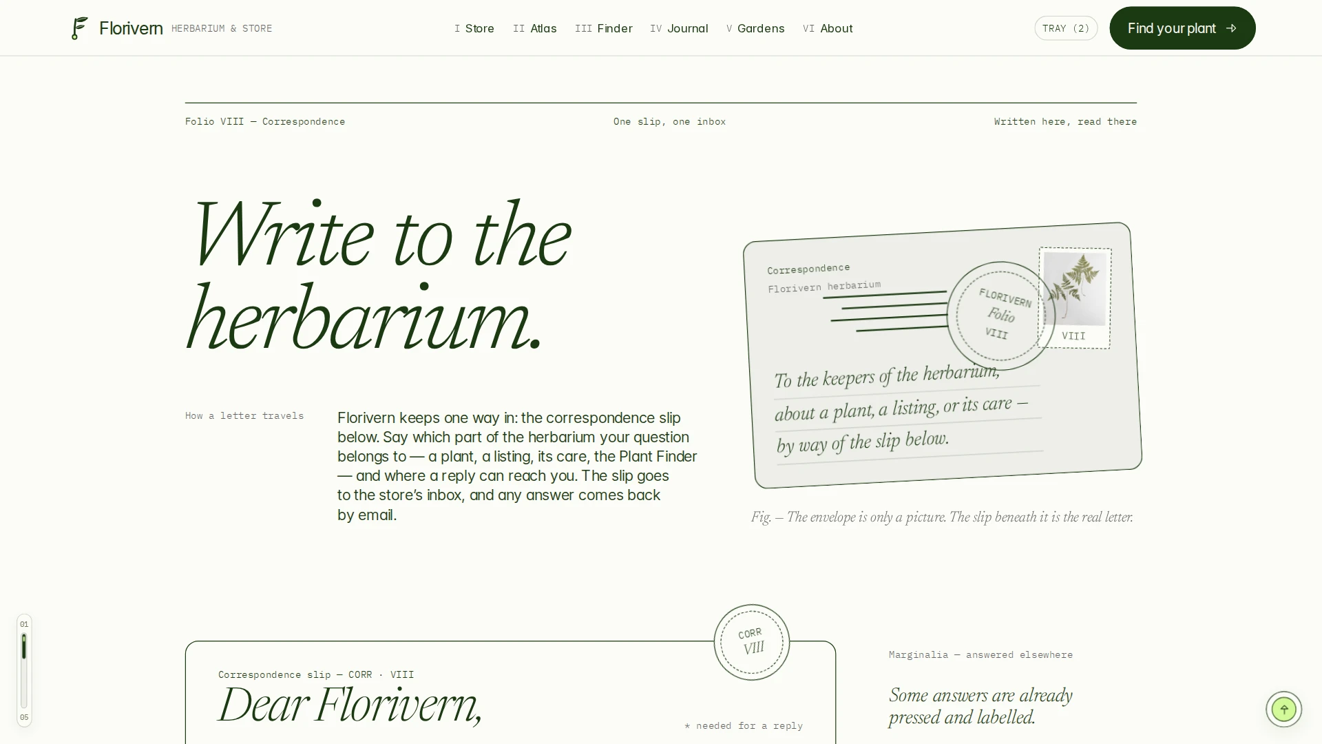 Florivern - Botanical Storefront, Plant Shop & Herbarium Framer Template (Screenshot 20 of 20)
