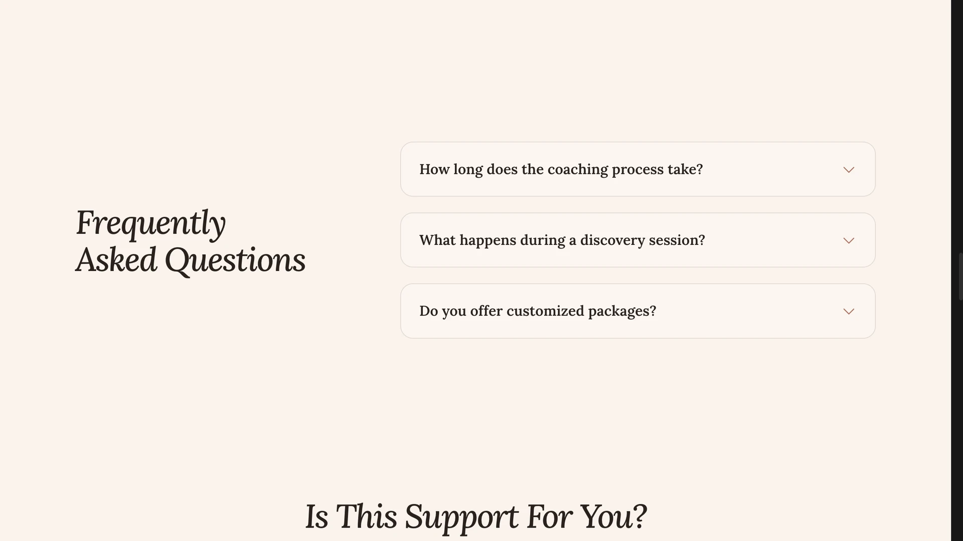 Emila - Life Coach, Female Empowerment & Consulting Template