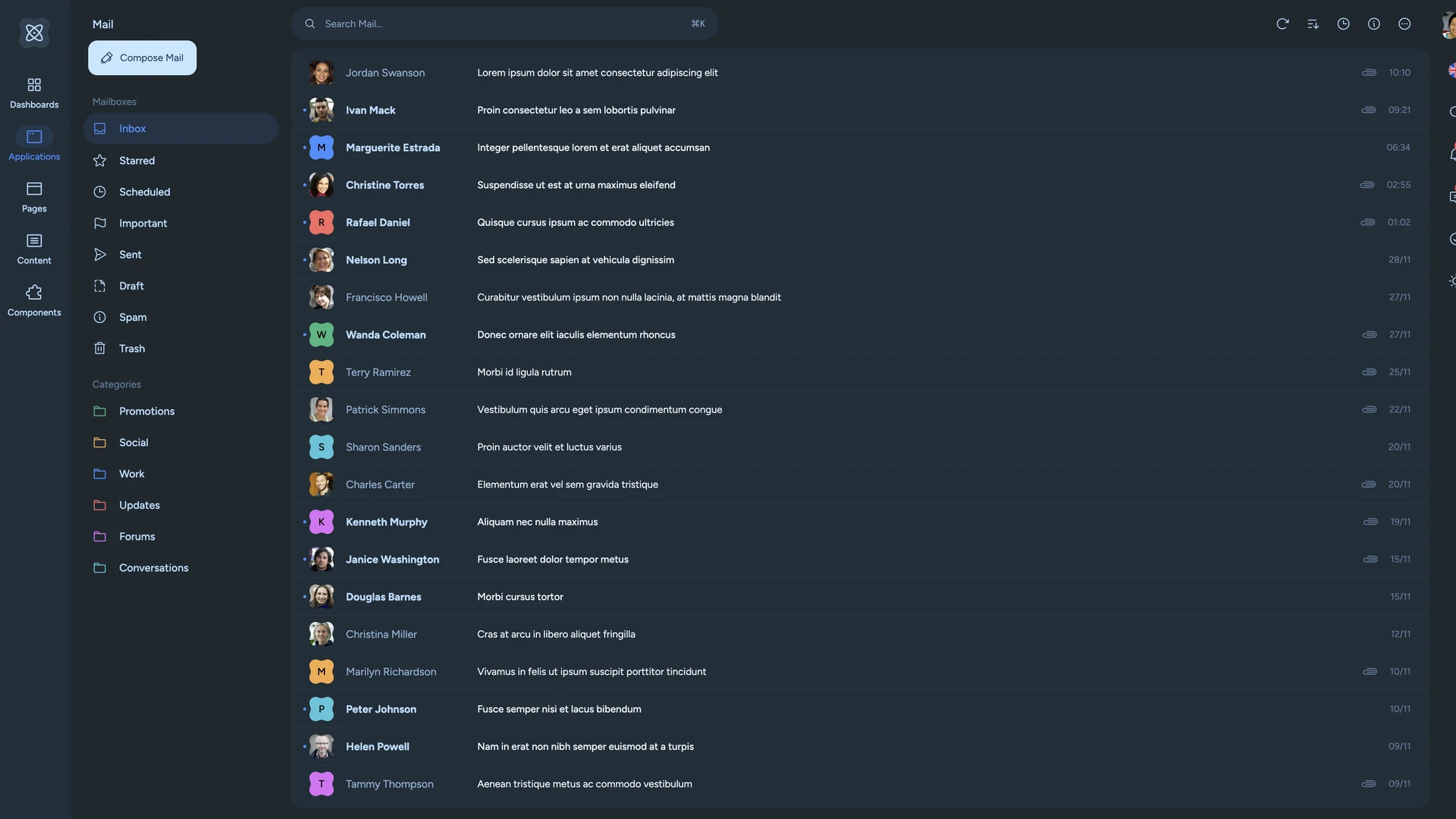 Materia - Material 3 Design Admin Template and Dashboard