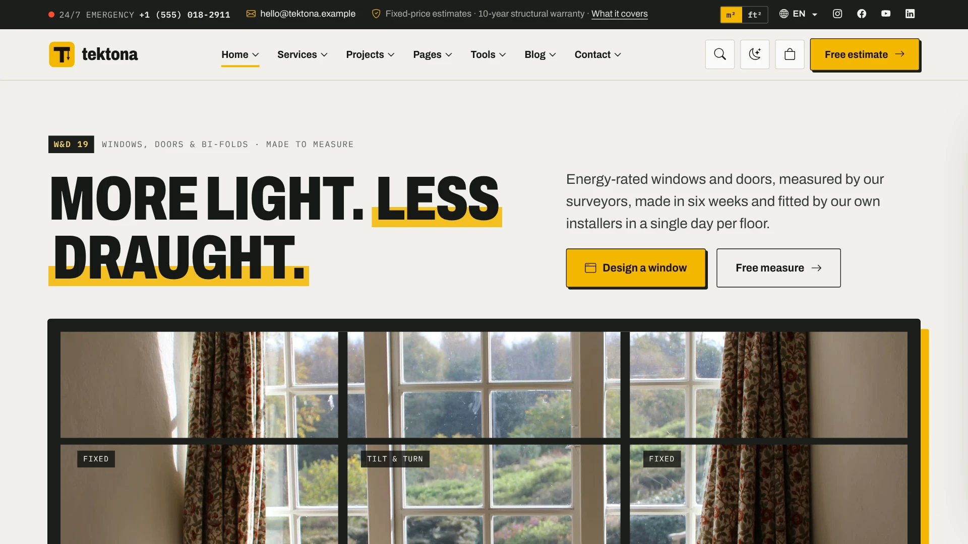 Tektona - Construction & Renovation HTML Template
