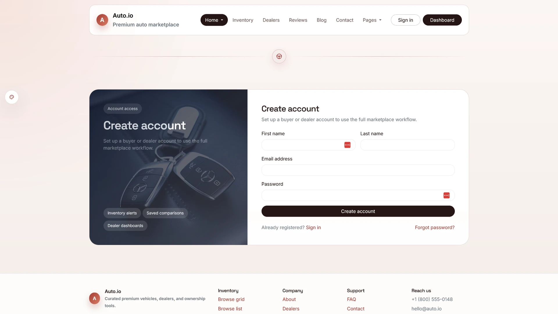 AutoIO - Cars Listings & Directory Template