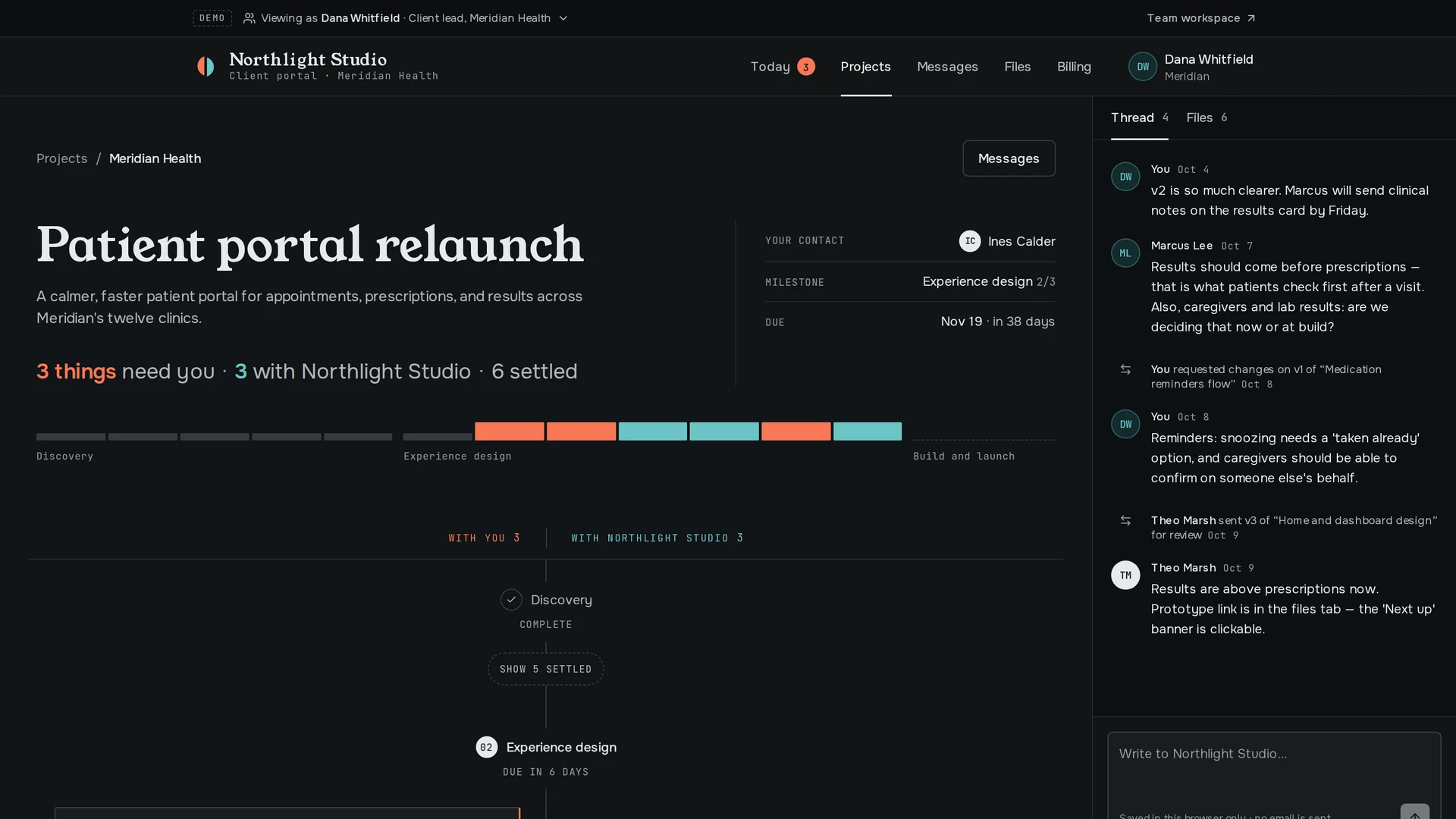 Portiva - Next.js Client Portal & Business Workspace Template