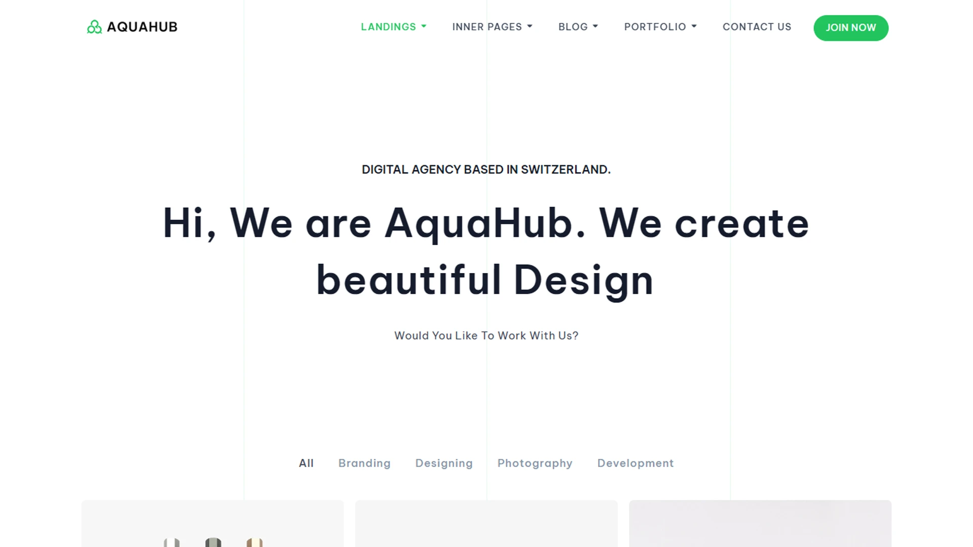 AquaHub - Multipurpose Business and Creative HTML Template