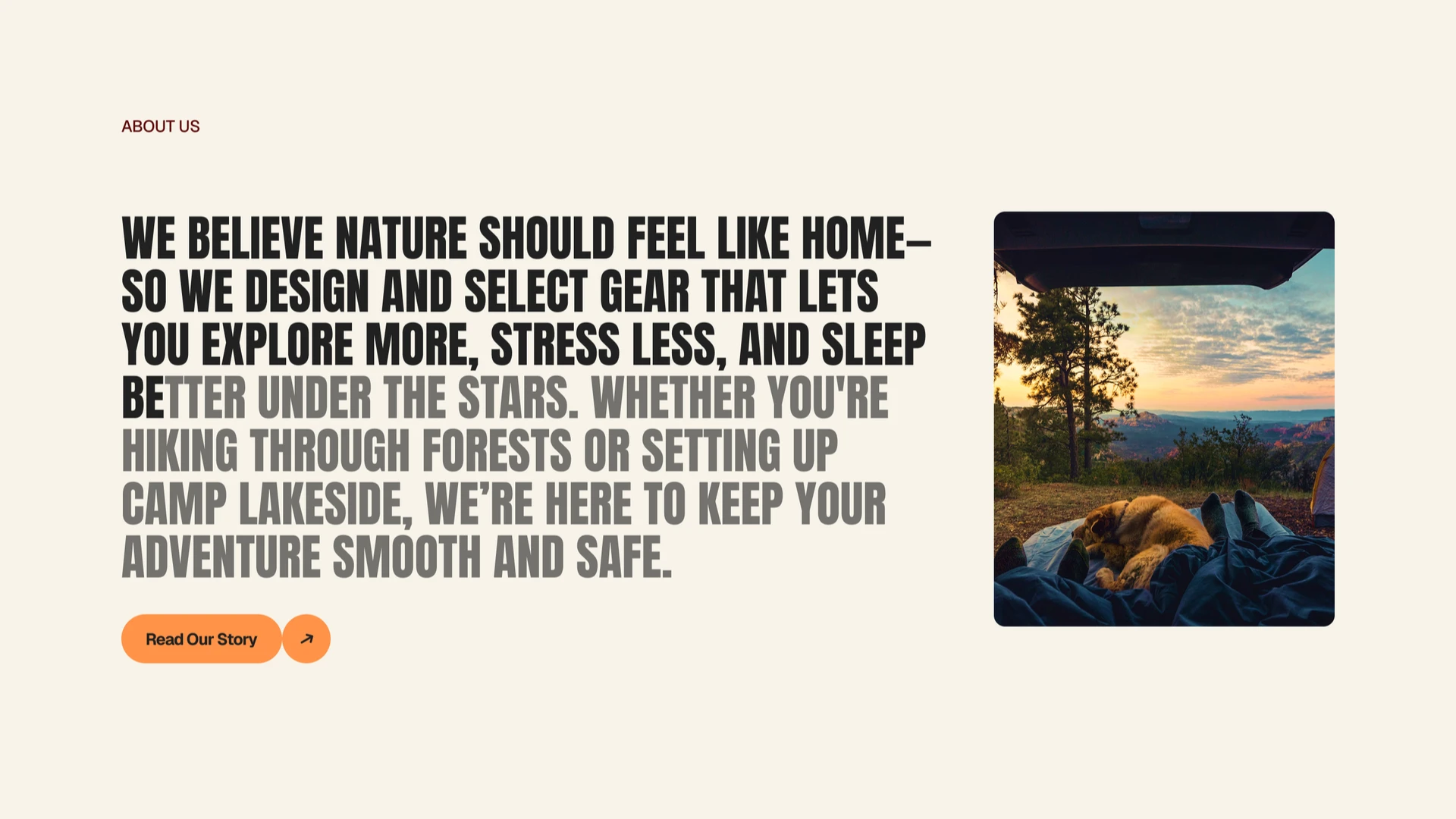 Camp - Outdoor Gear Shop & Camping Trips HTML eCommerce Template