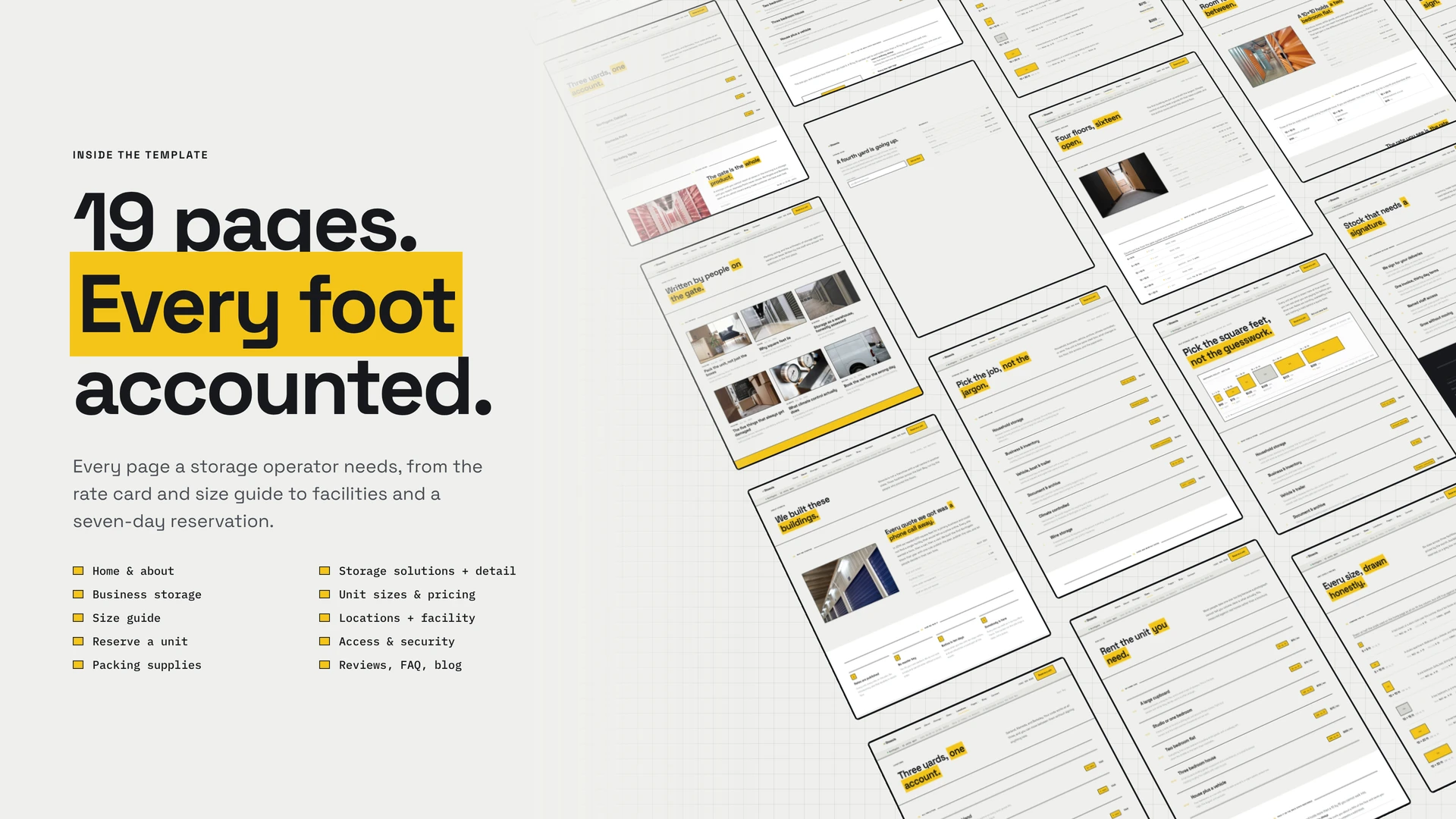 Stowvia - Self Storage & Facility HTML Template (Screenshot 2 of 10)