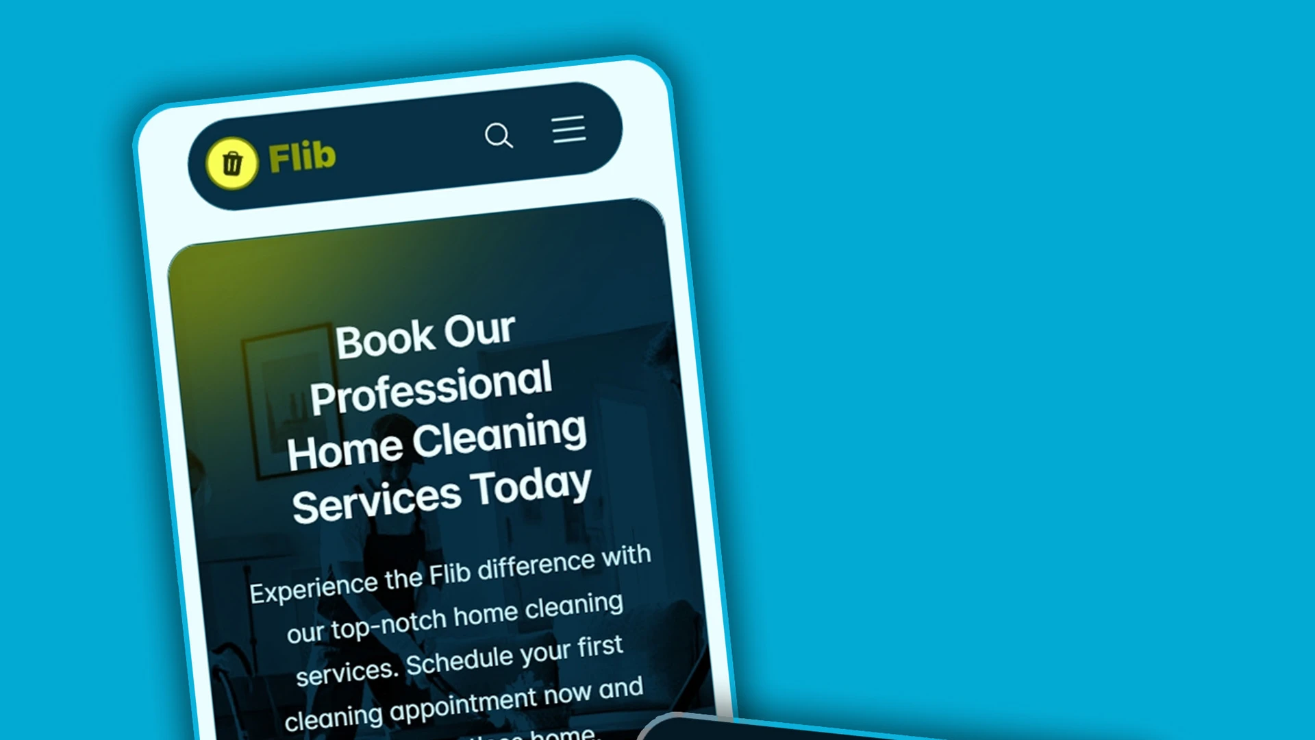 Flib - HTML Website Template For Premium Home Cleaning Services