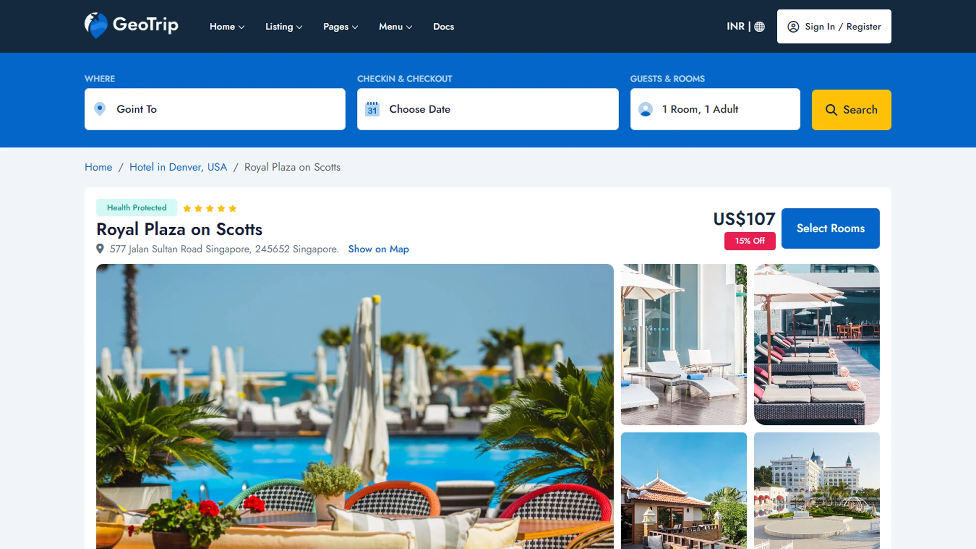 GeoTrip - CakePHP Multipurpose Business Listing & Booking Template