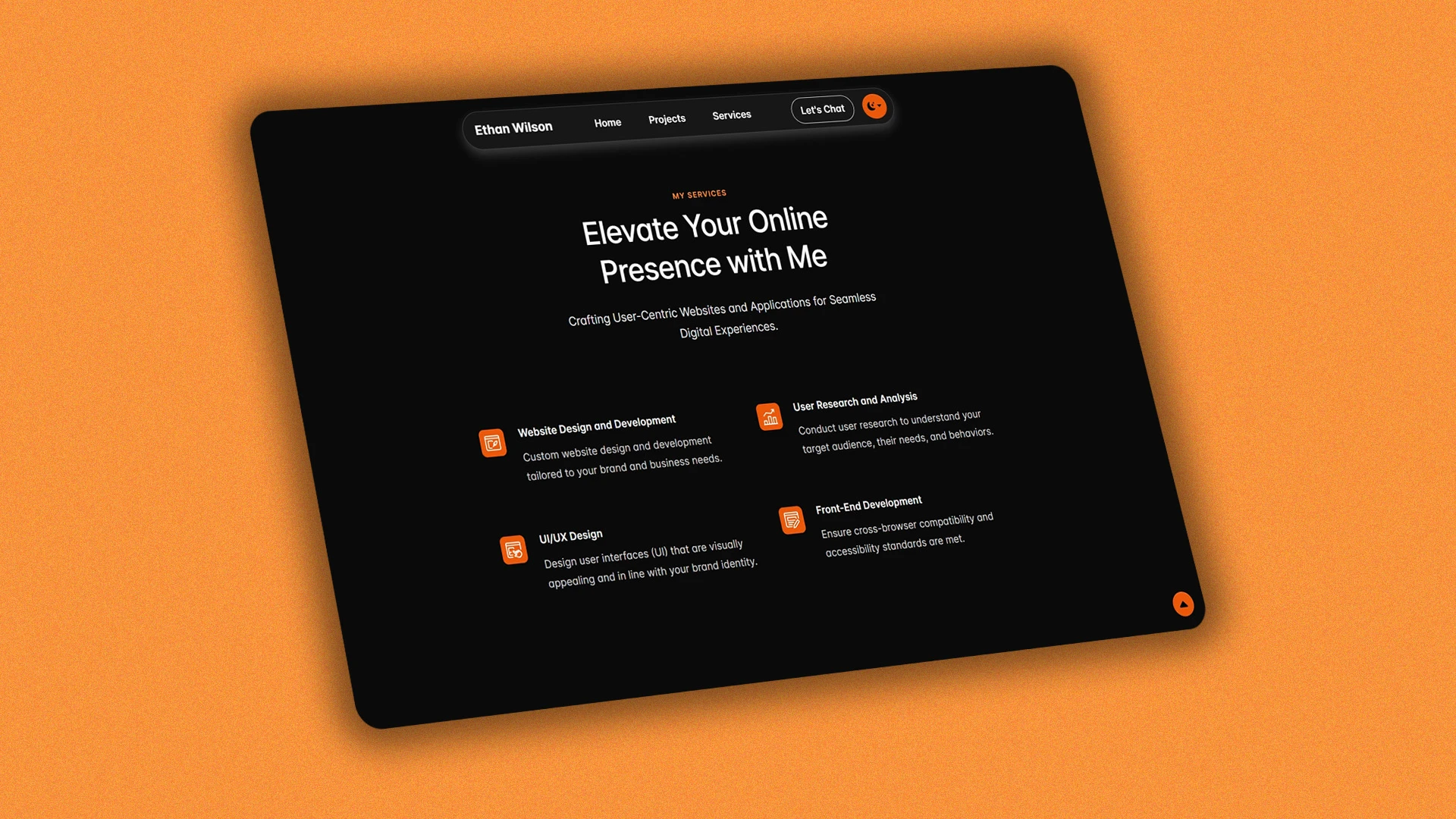 Uxoria - Sleek UX/UI Designer & Web Developer HTML Portfolio Template
