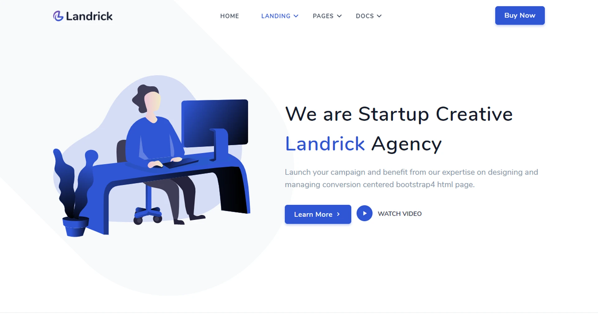 Landrick - App, Saas & Software Landing & Admin Dashboard Bootstrap 5 Template