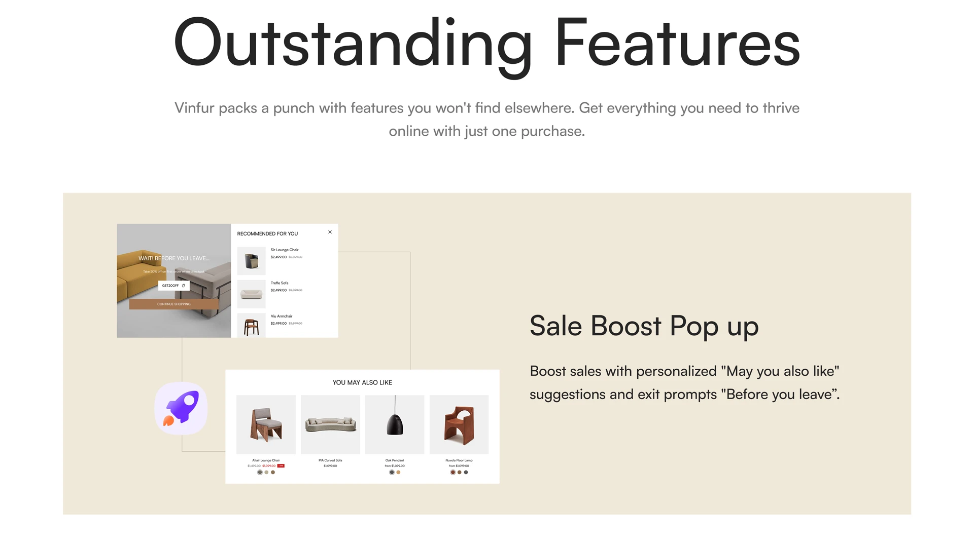 Vinfur - Furniture eCommerce HTML Template