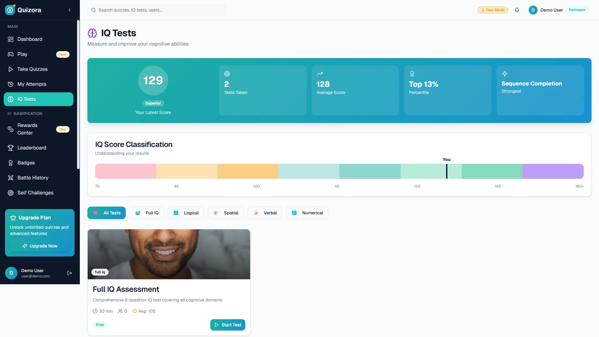 Quizora - AI-Powered Quiz & Learning SaaS Platform