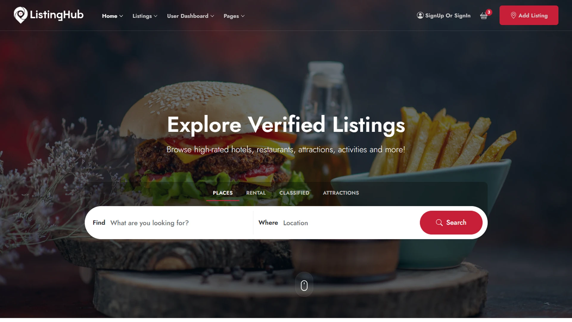ListingHub - Nuxt Business Directory & Listing Template