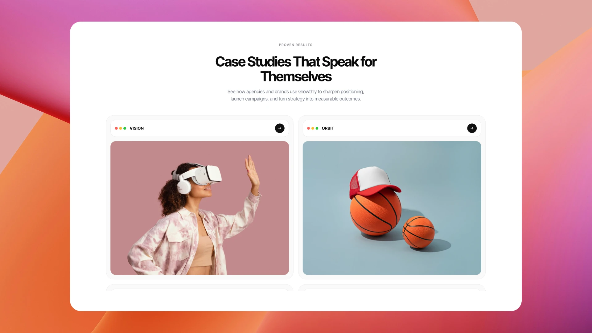 Growthly - Marketing Agency Template
