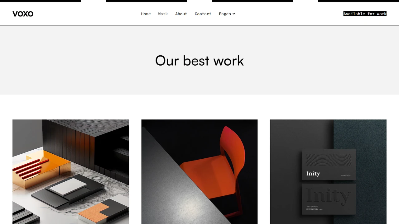 VOXO - Agency Framer Template